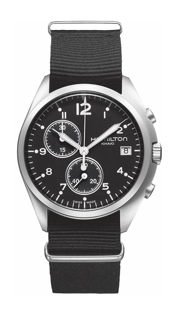 Hamilton Khaki Aviation Khaki Pilot Pioneer Chrono Quartz