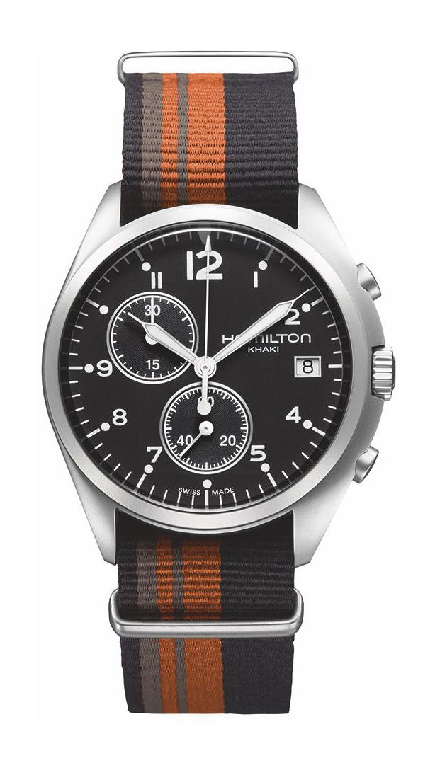 Hamilton Khaki Aviation Khaki Pilot Pioneer Chrono Quartz