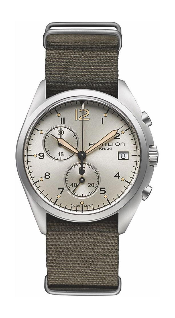 Hamilton Khaki Aviation Khaki Pilot Pioneer Chrono Quartz