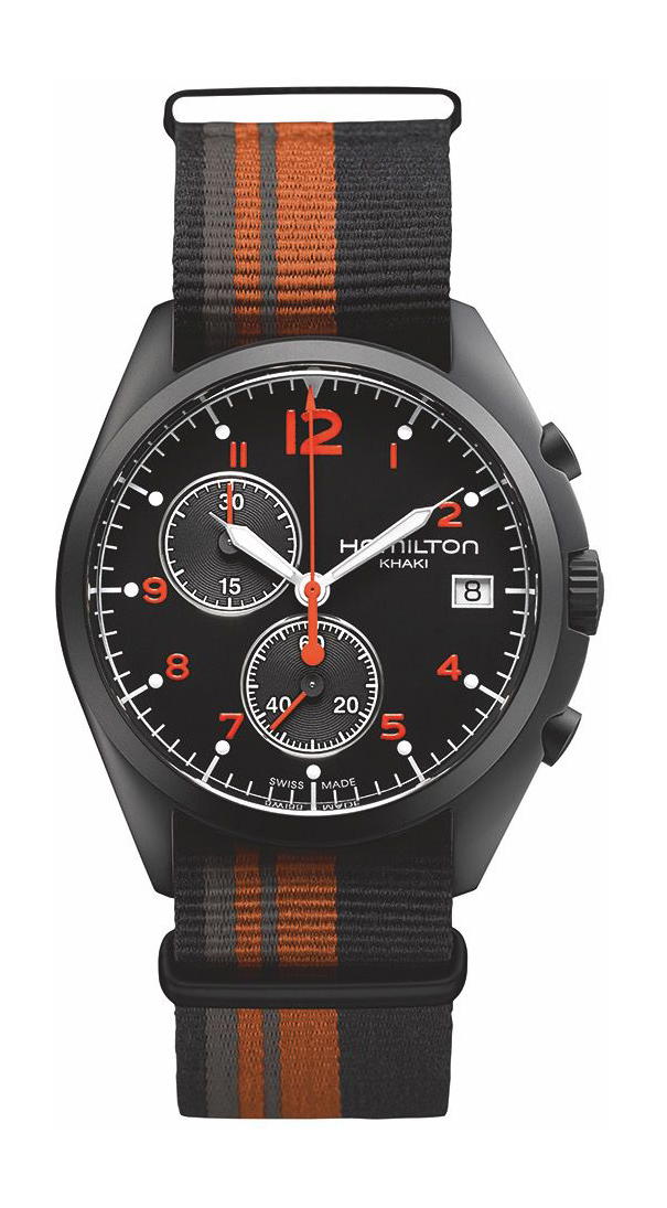 Hamilton Khaki Aviation Khaki Pilot Pioneer Chrono Quartz
