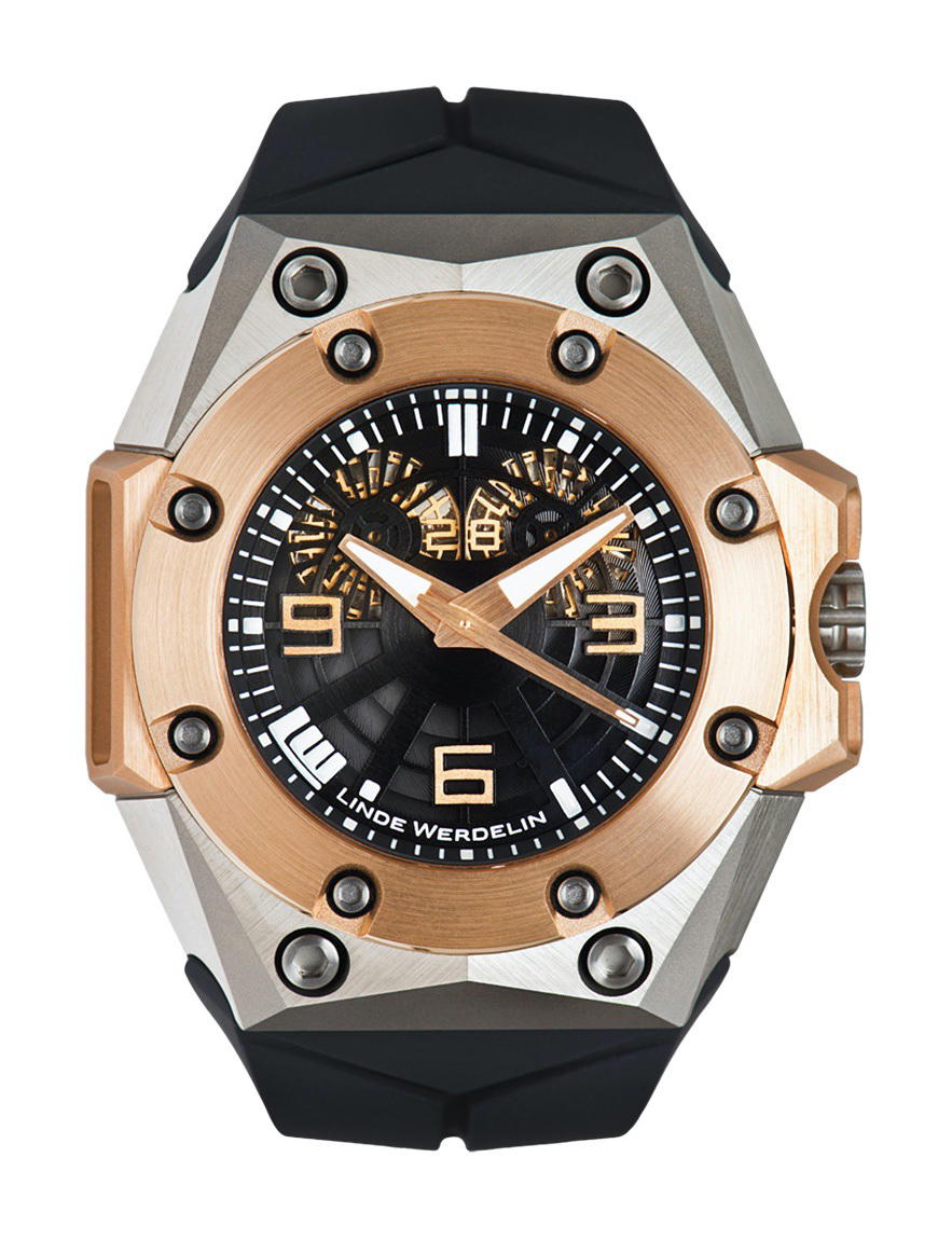 Linde Werdelin OKTOPUS DOUBLE DATE ROSE GOLD