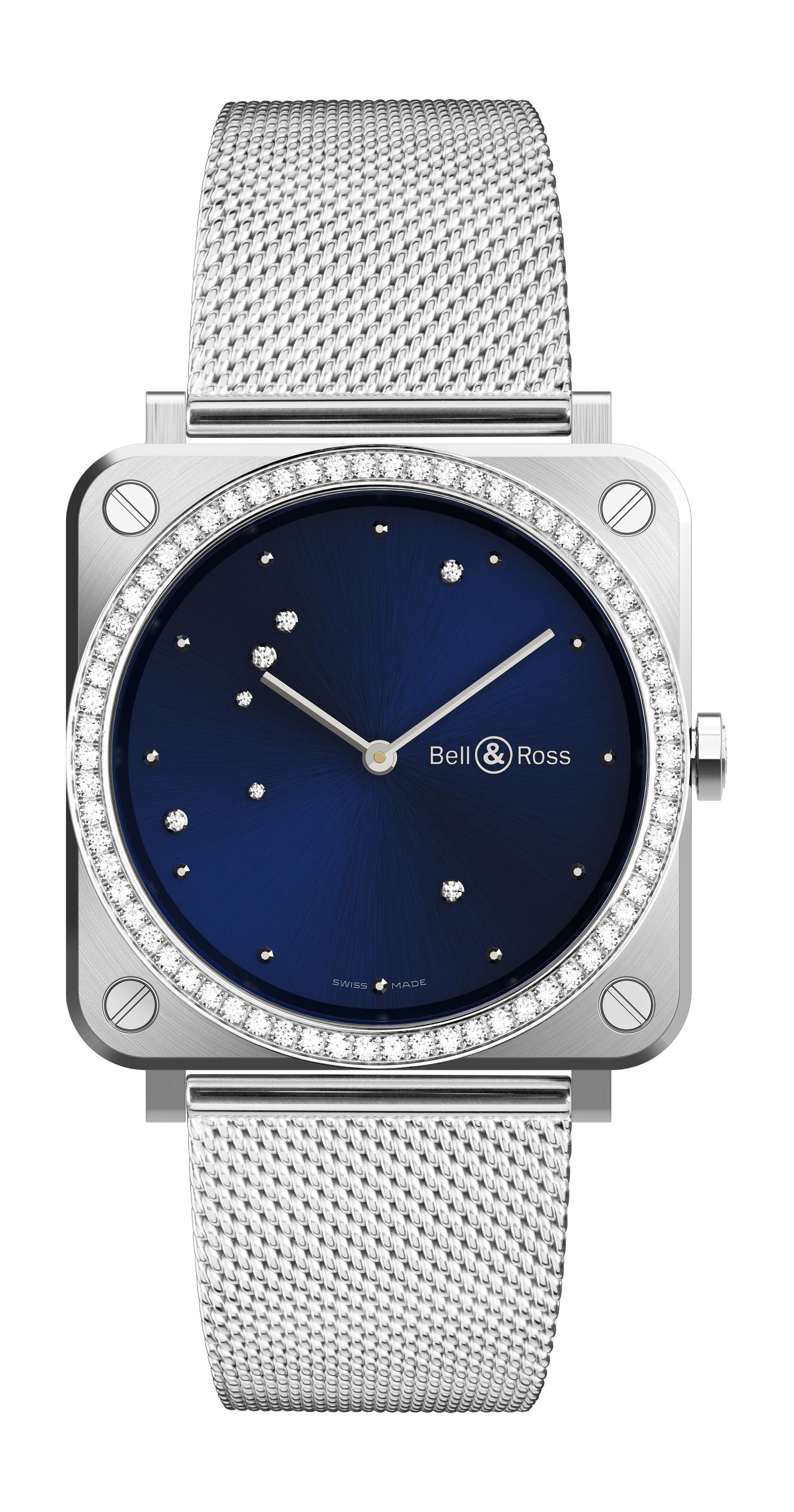 Bell & Ross BR S Blue Diamond Eagle Diamonds
