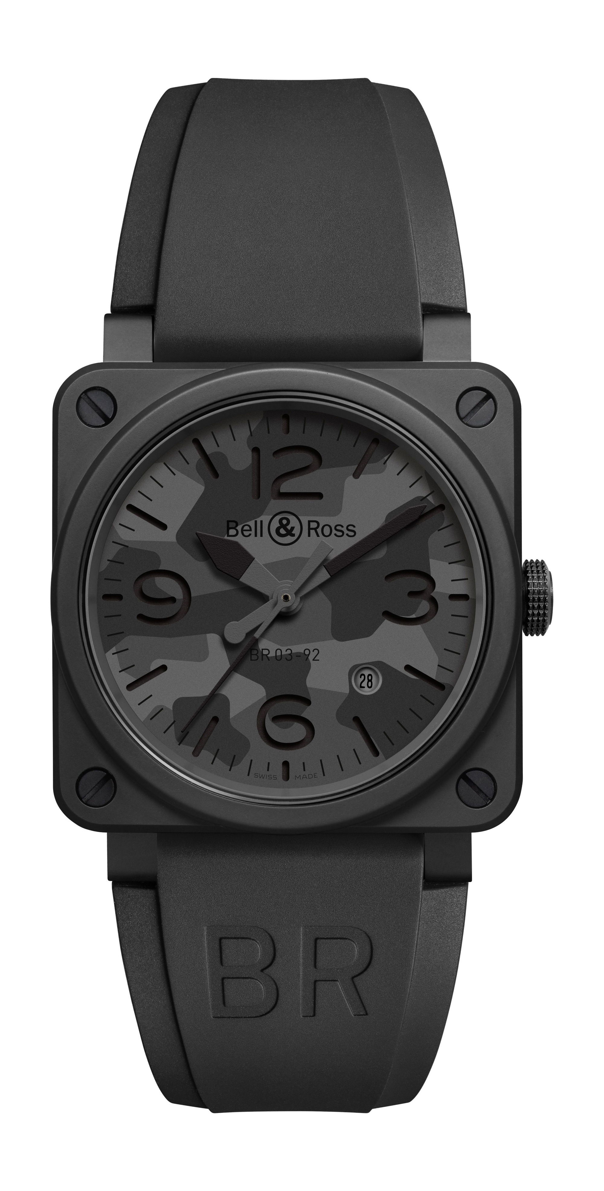 Bell &amp; Ross BR 03-92 BLACK CAMO 