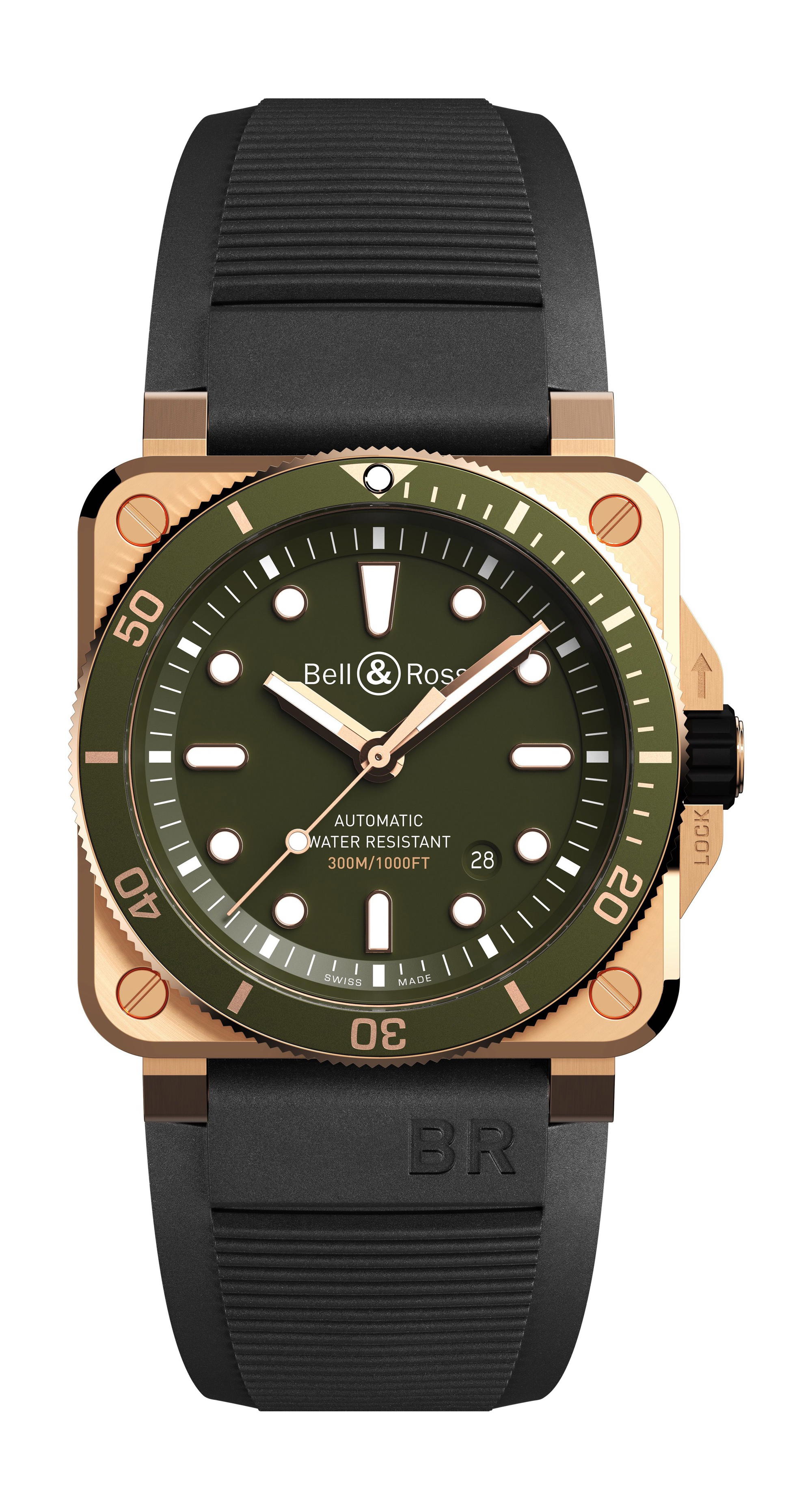 Bell & Ross BR 03-93 DIVER GREEN BRONZE