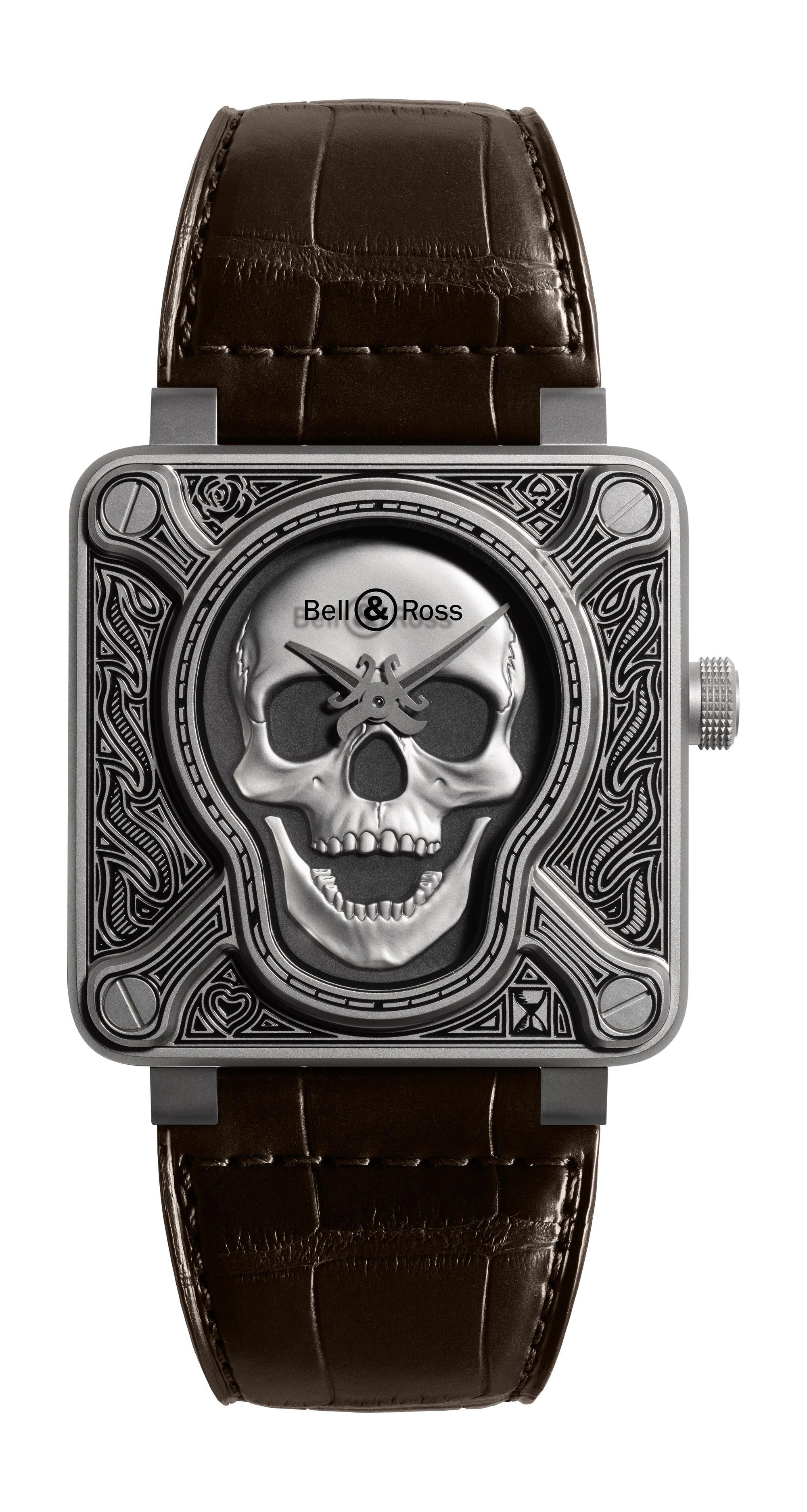 Bell & Ross BR 01 BURNING SKULL