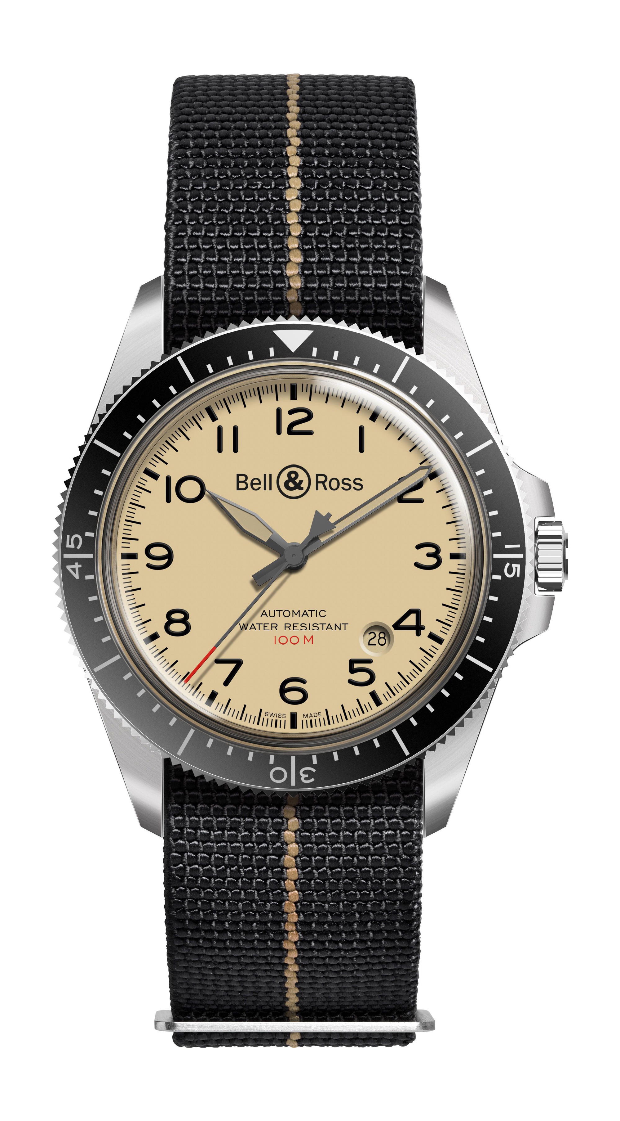 Bell & Ross BR V2-92 Military Beige