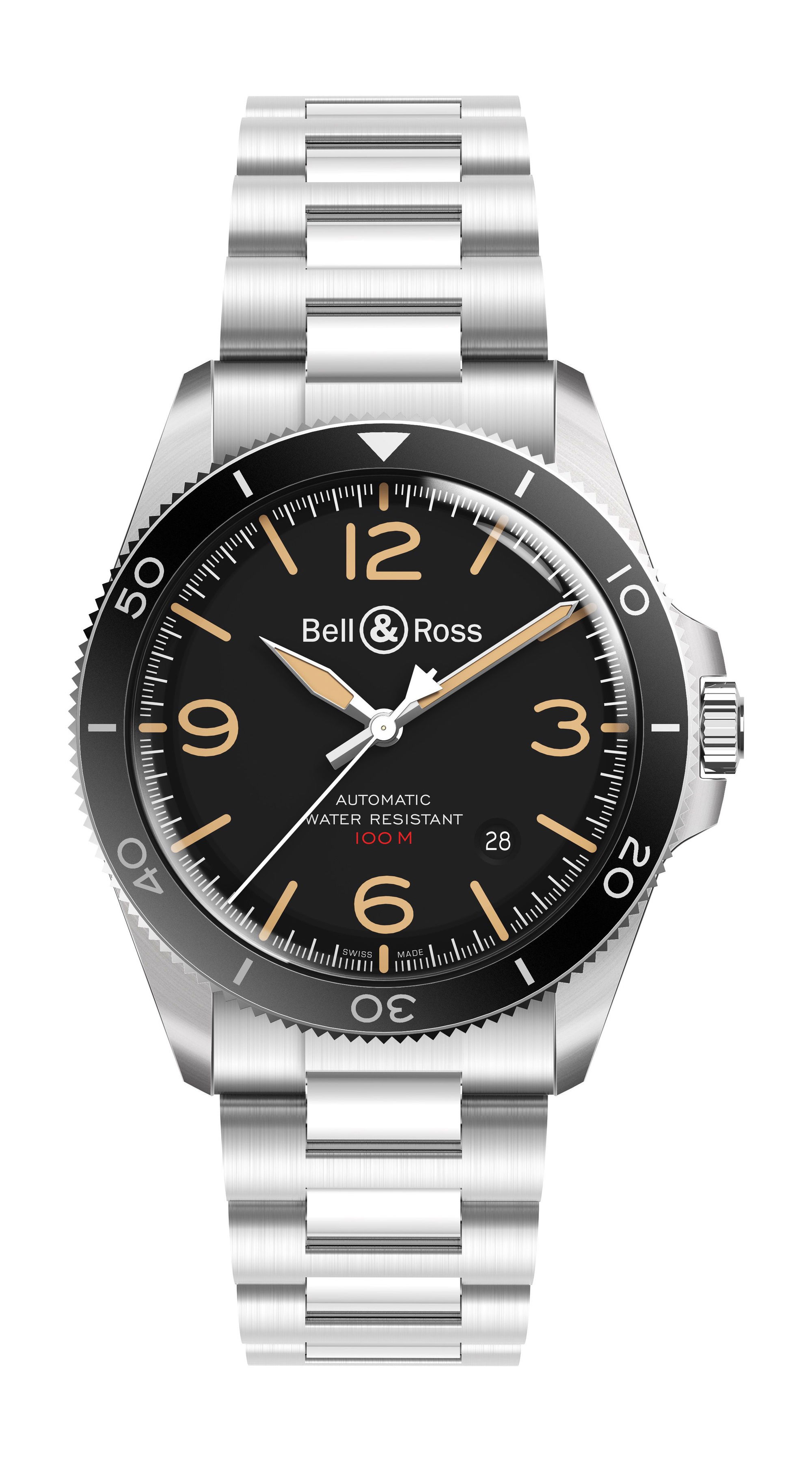 Bell &amp; Ross BR V2-92 Steel Heritage