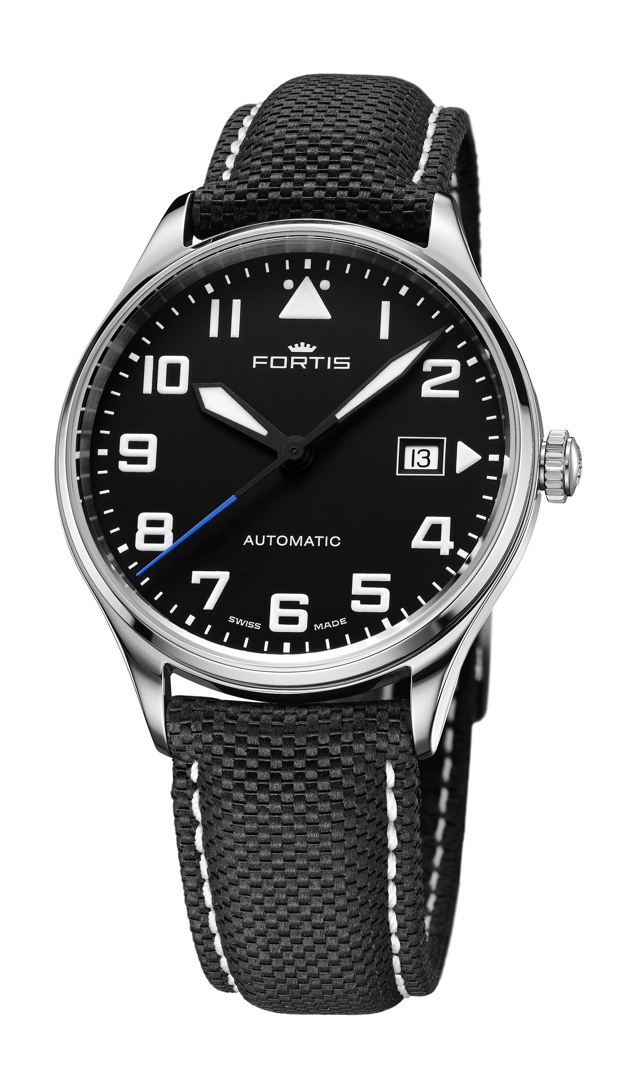 Fortis Pilot Classic Date
