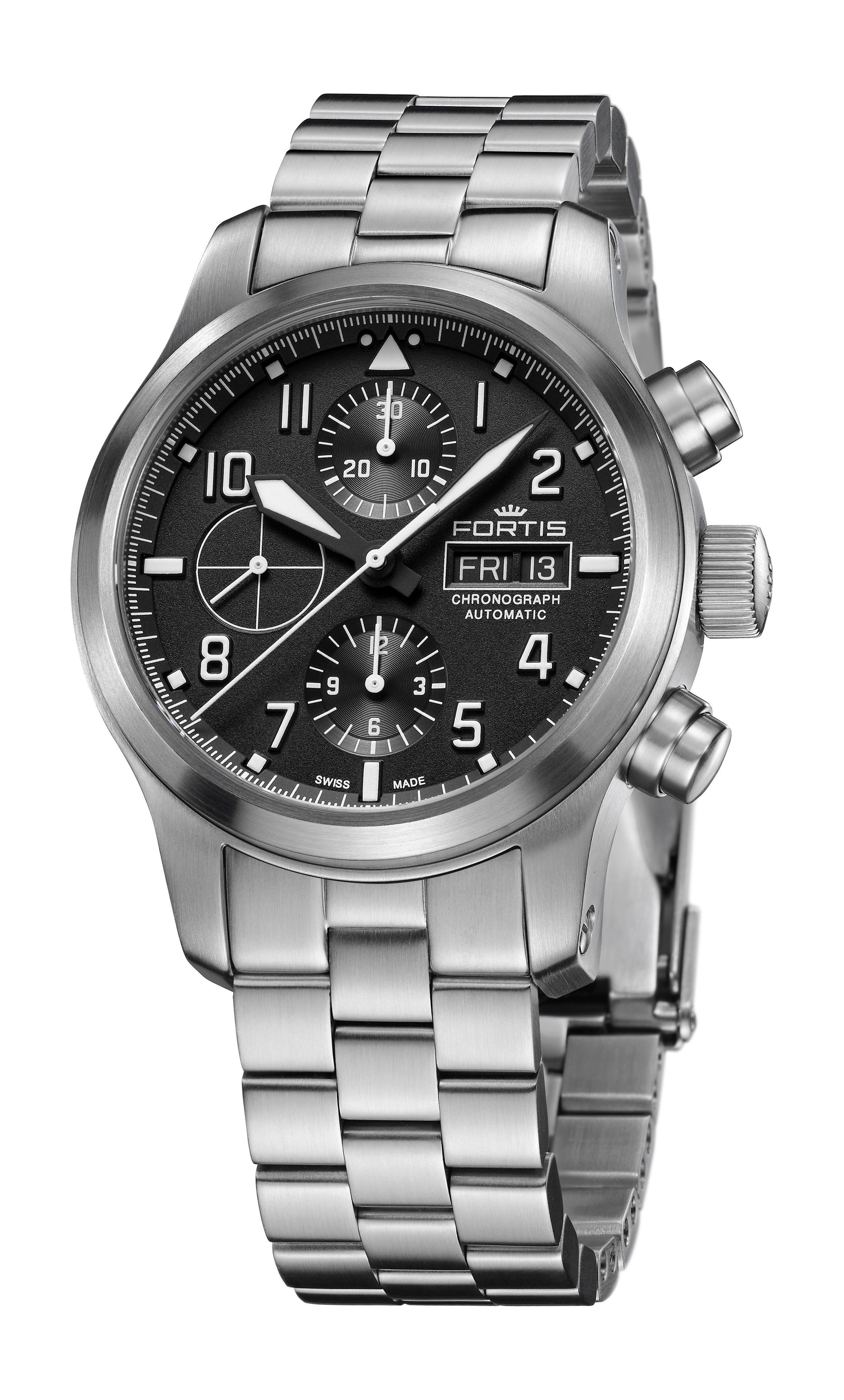 Fortis Aeromaster Steel Chronograph