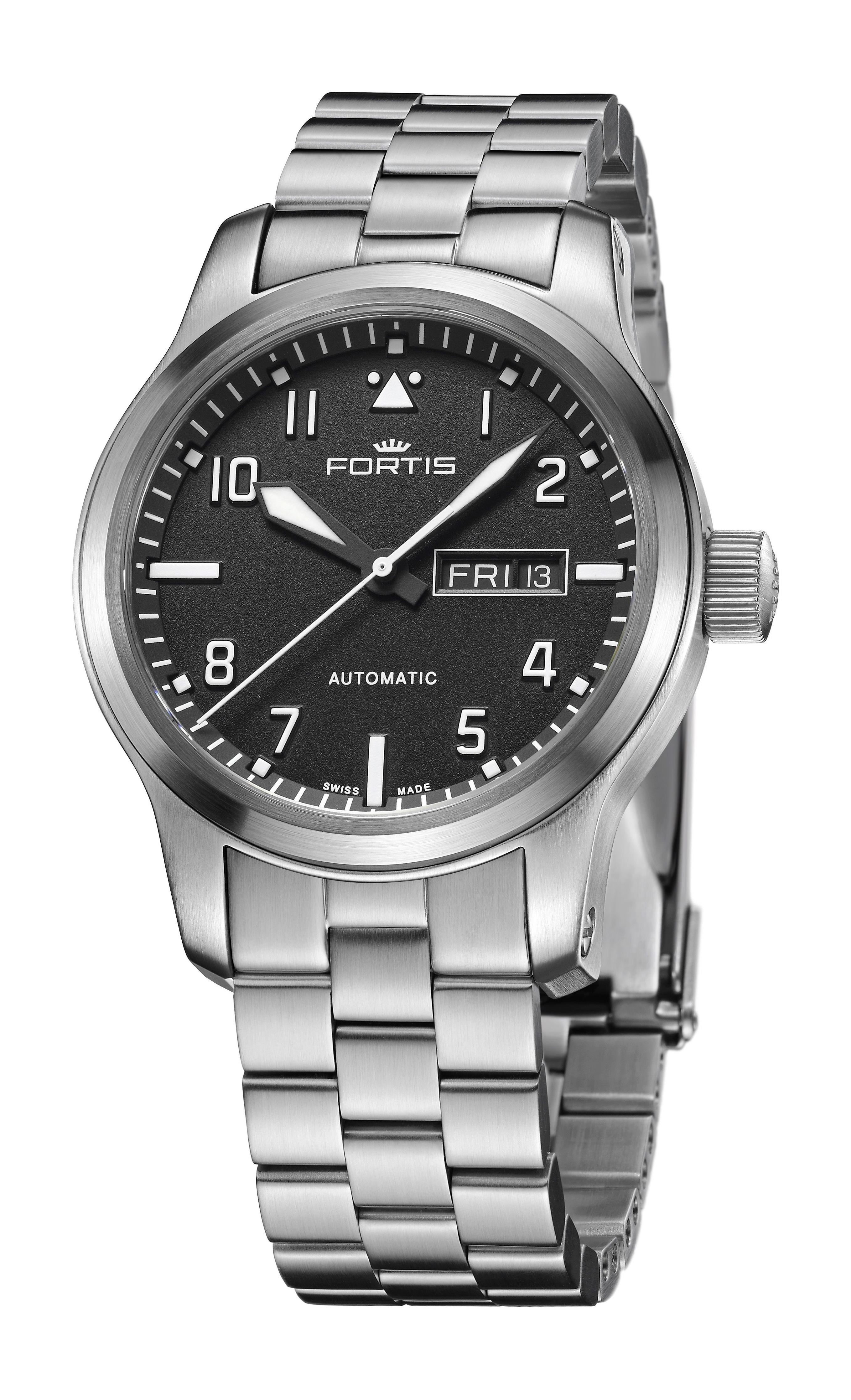 Fortis Aeromaster Steel Day-Date