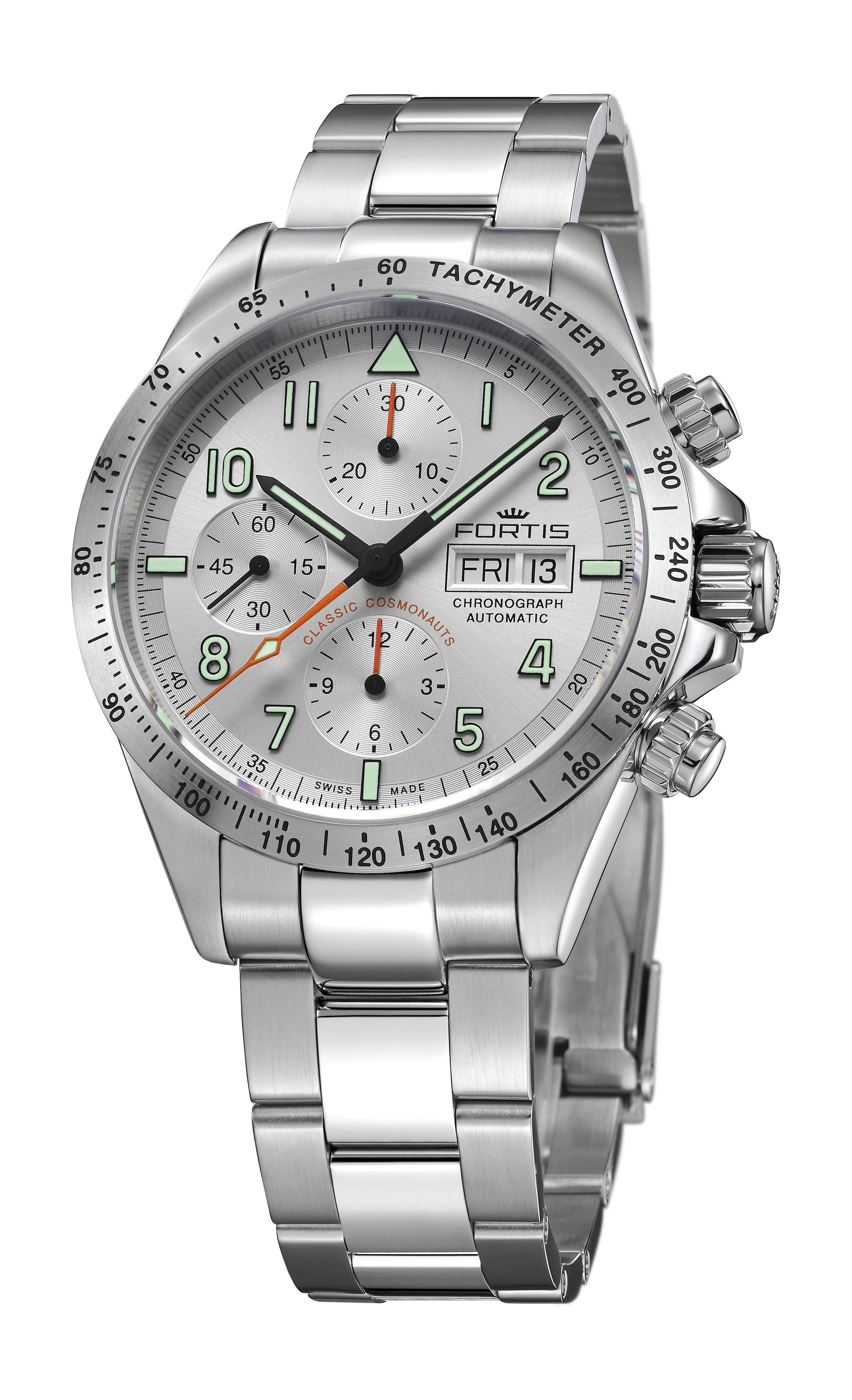 Fortis Classic Cosmonauts Steel a.m.