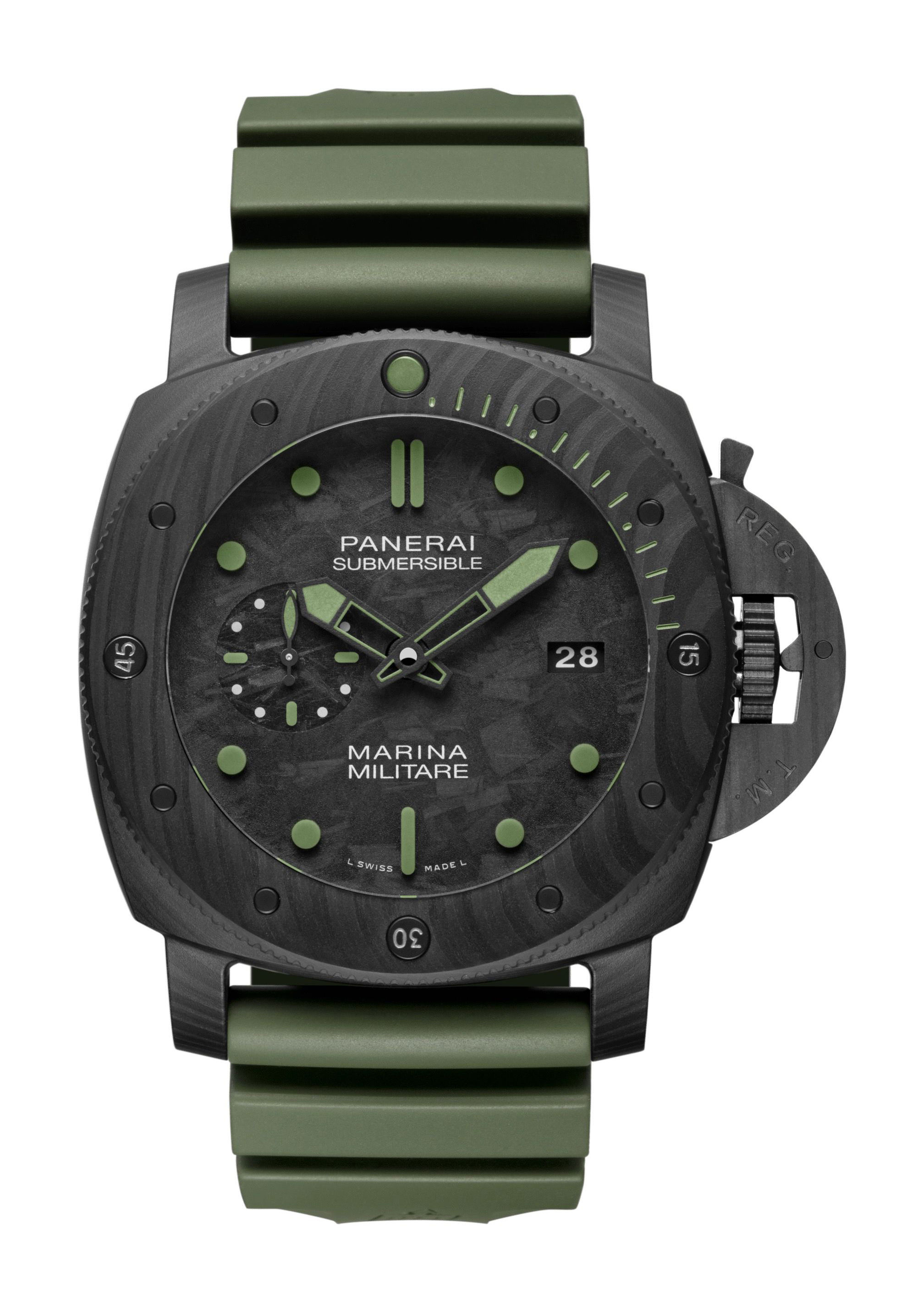 Panerai Submersible Marina Militare Carbotech