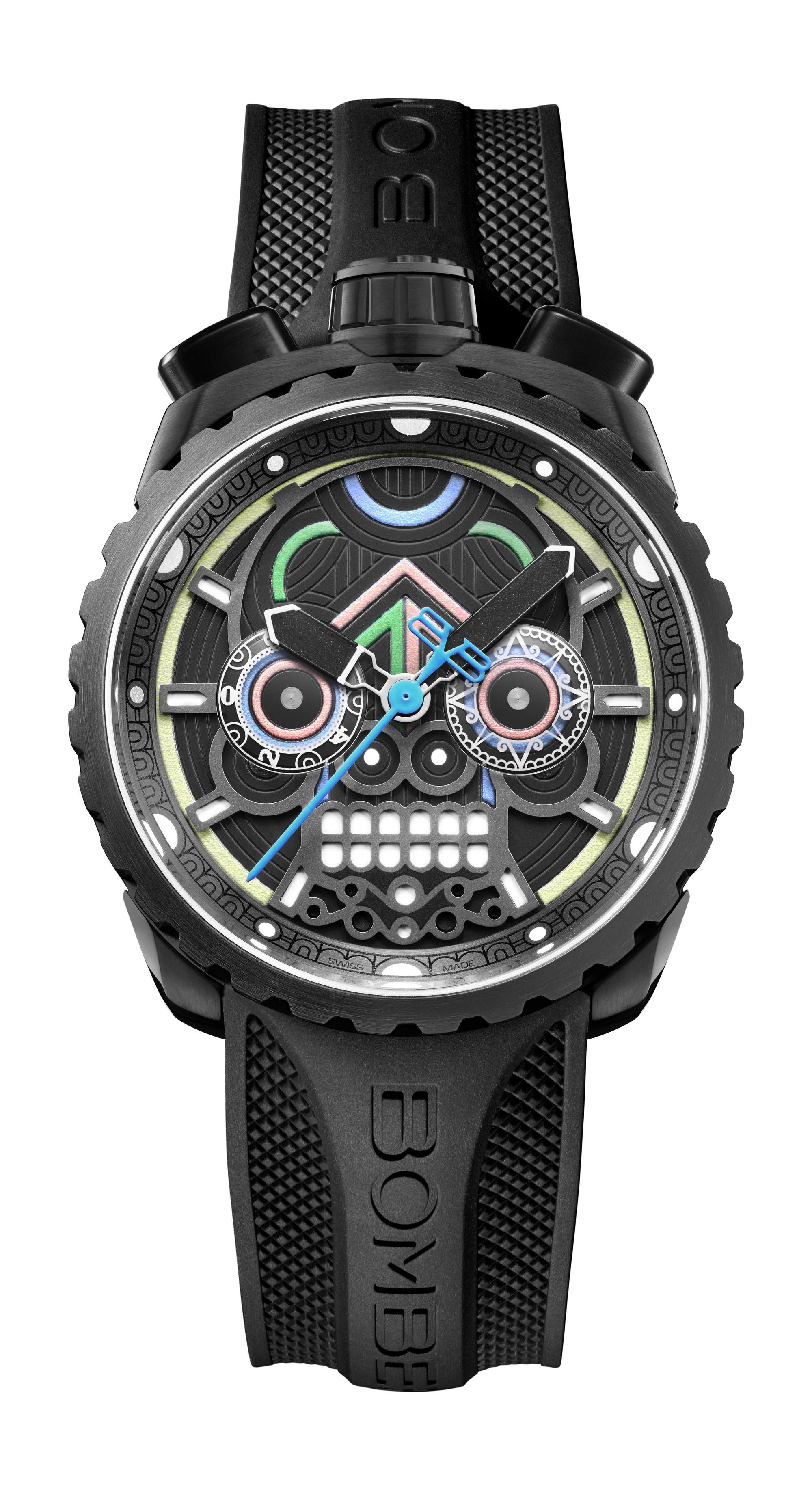 Bomberg BOLT-68 MAYA BLUE & BLACK SPECIAL EDITION