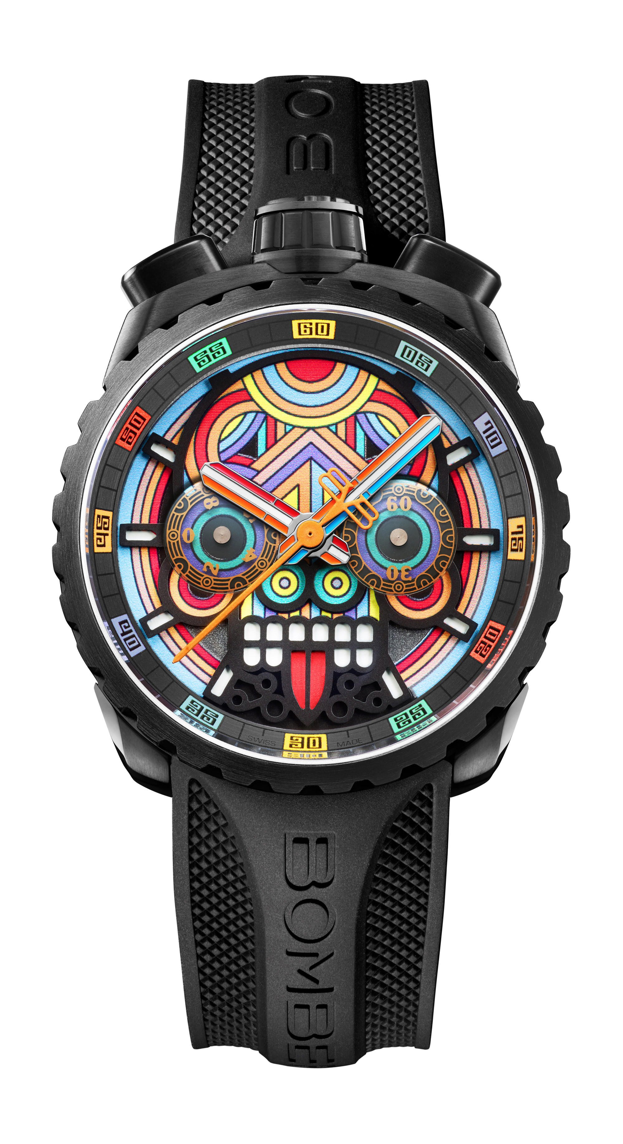 Bomberg BOLT-68 MAYA RED & BLACK SPECIAL EDITION