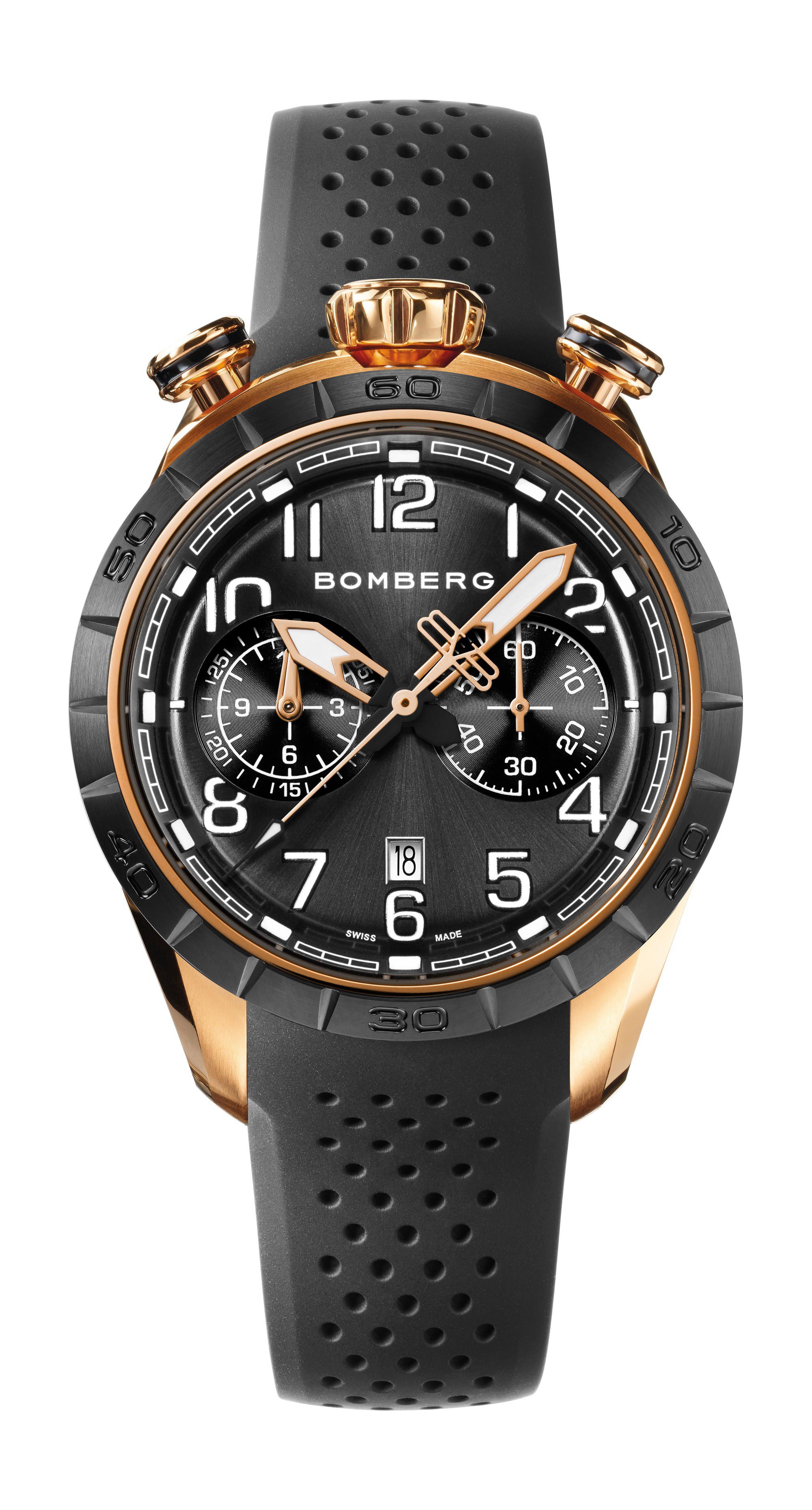 Bomberg BB-68 GOLD & BLACK