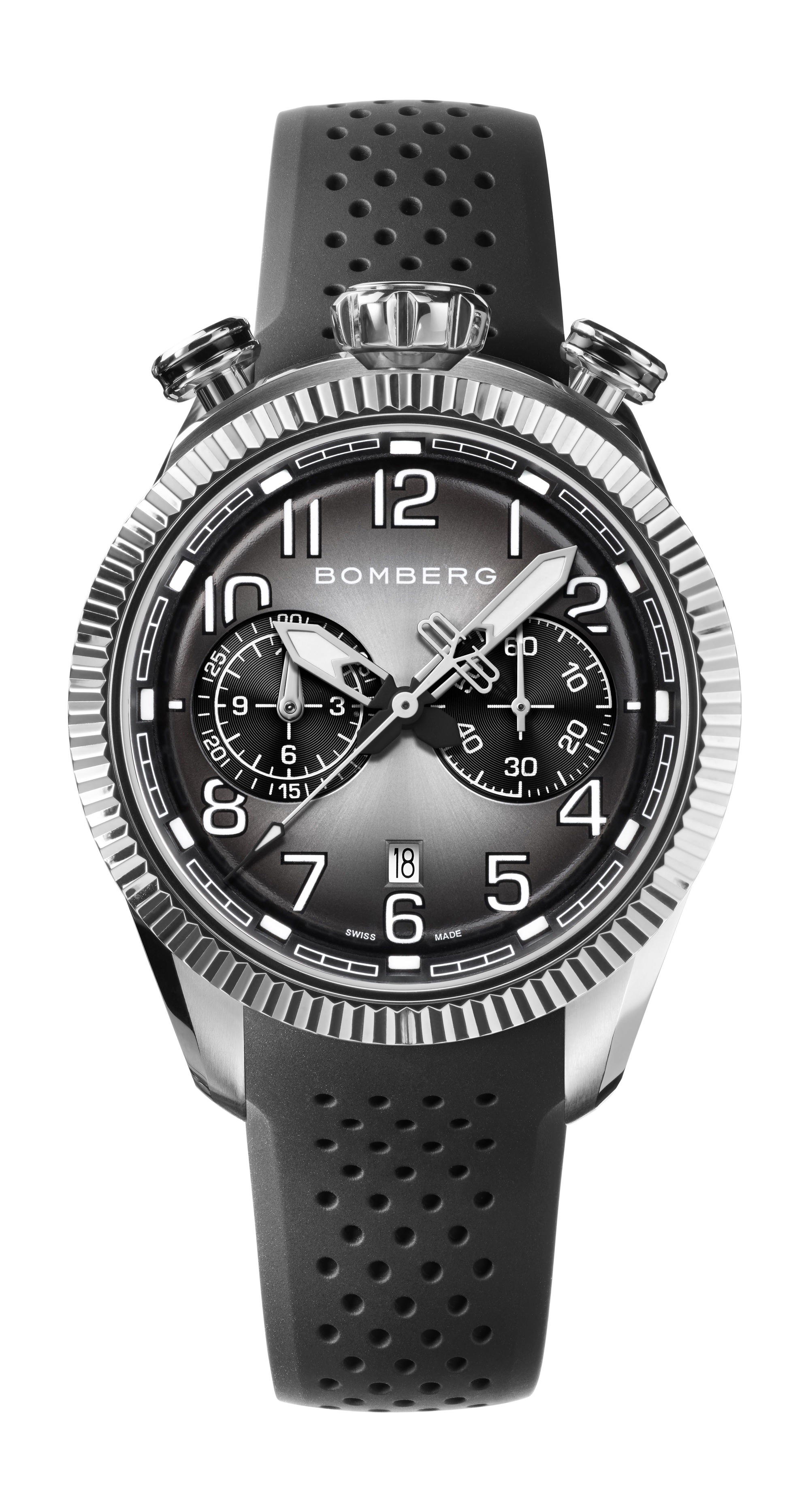Bomberg BB-68 Smoked Black
