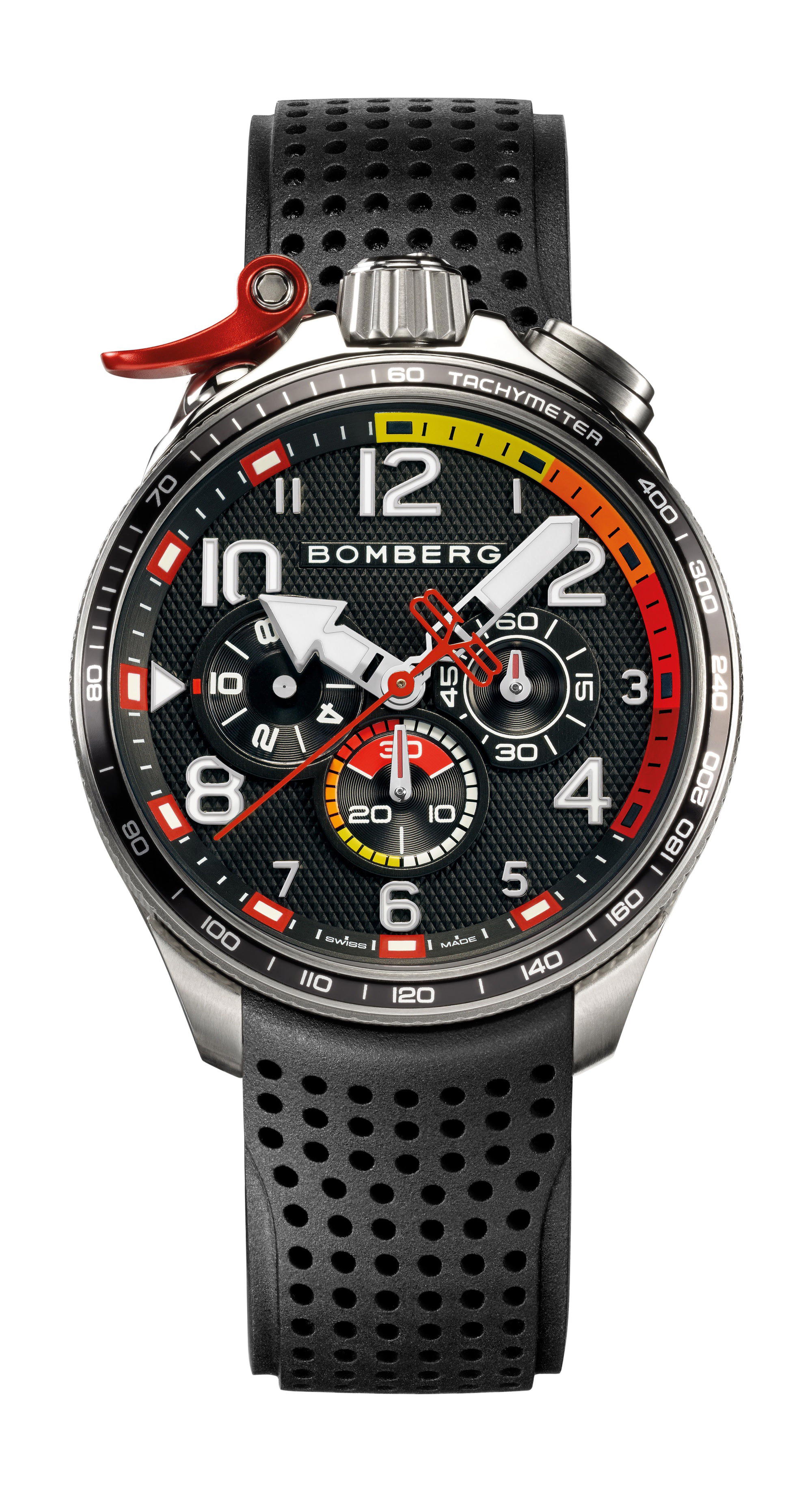 Bomberg BOLT-68 Racing Black & Red