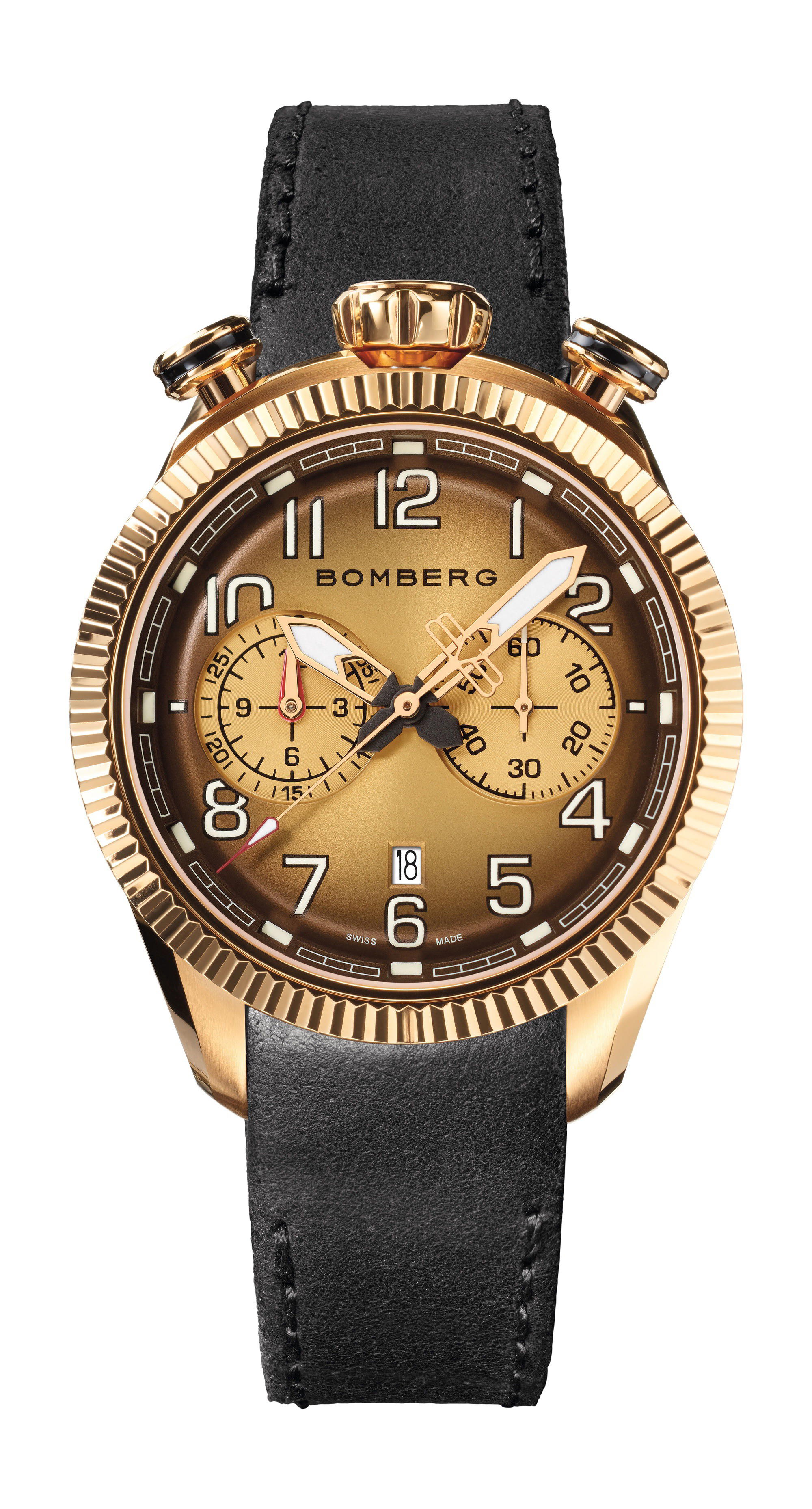 Bomberg BB-68 BROWN & BLACK