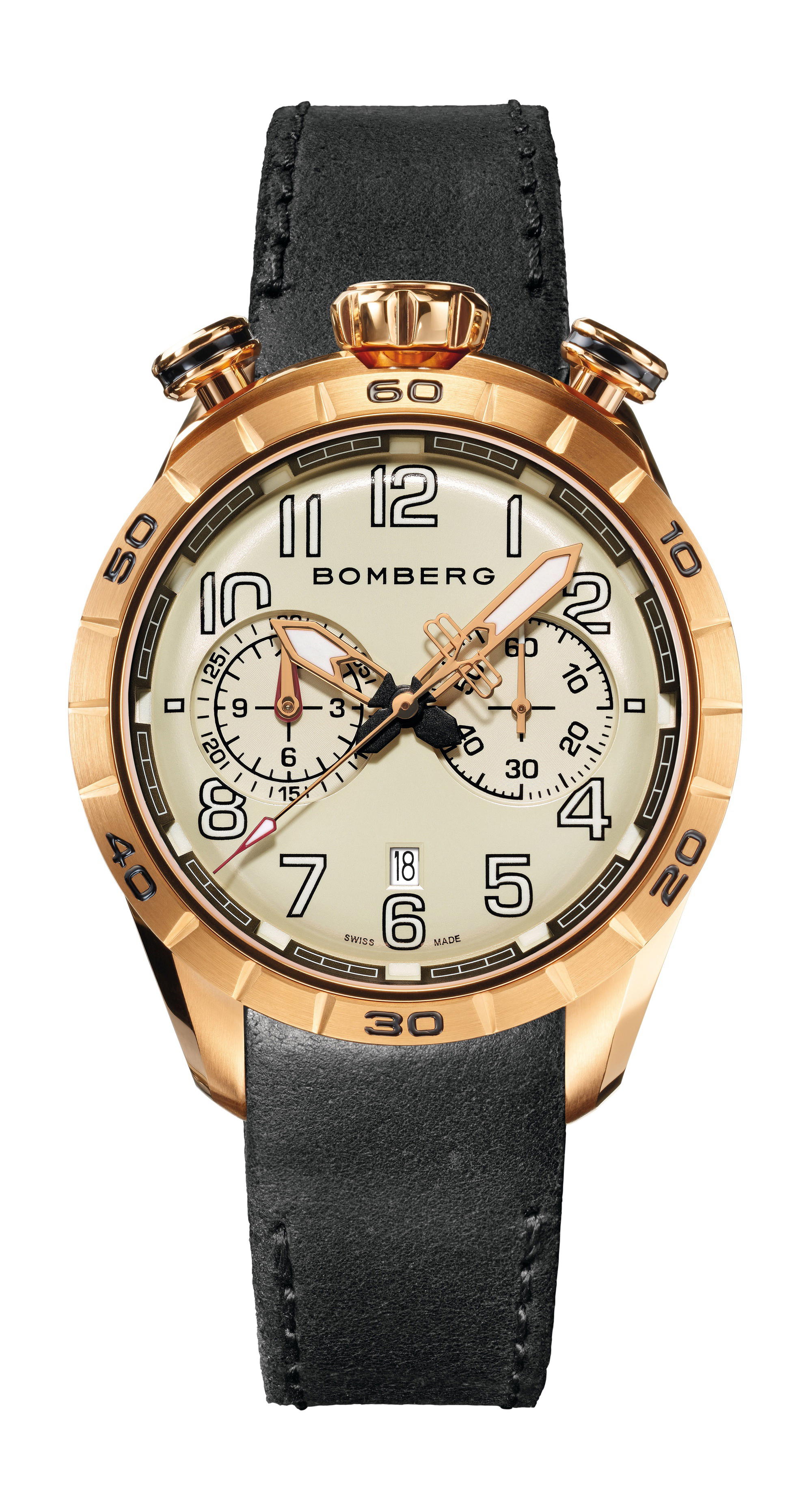 Bomberg BB-68 GOLD & BLACK