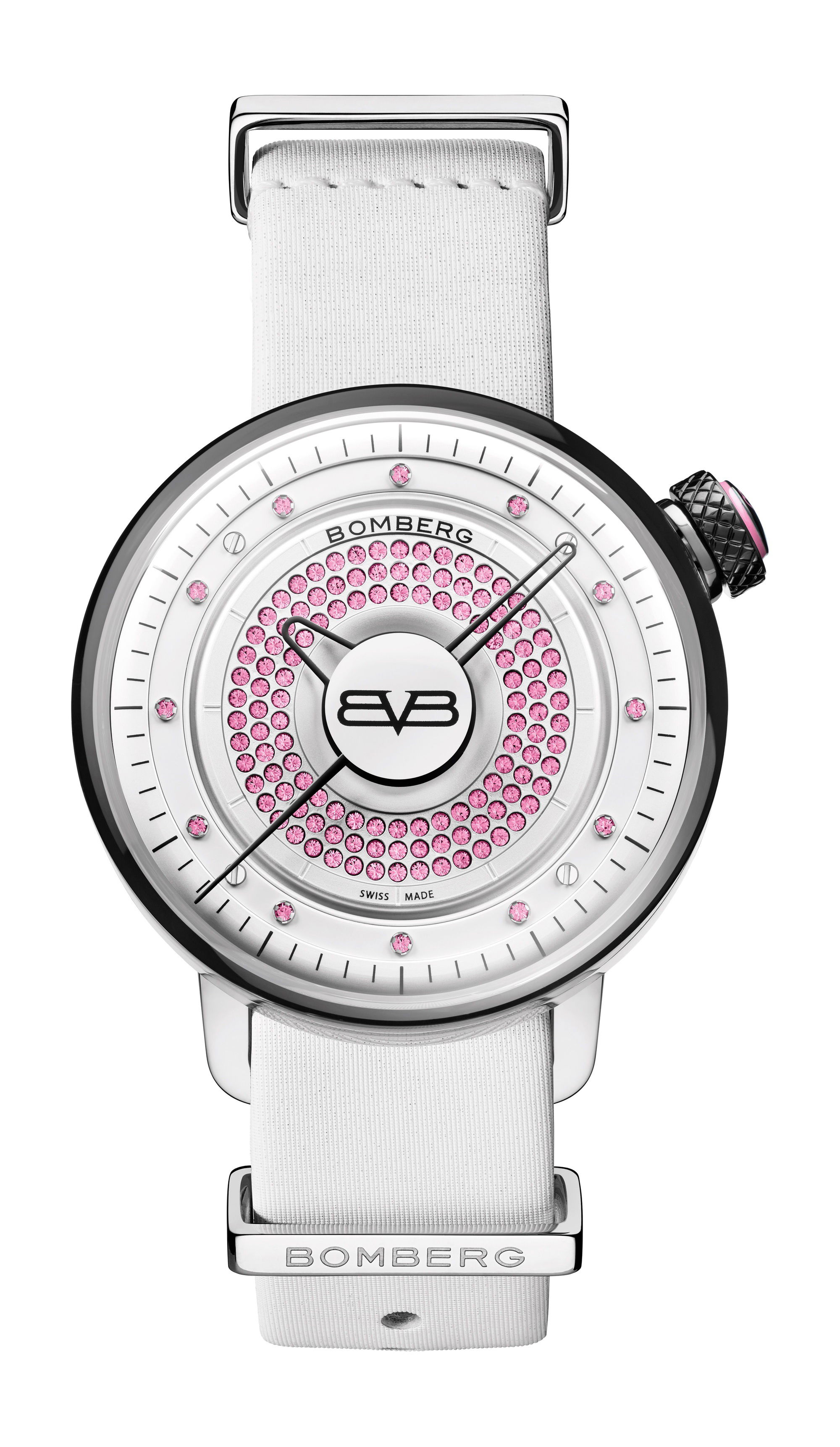 Bomberg BB-01 LADY SKYLIGHTER PINK &amp; WHITE