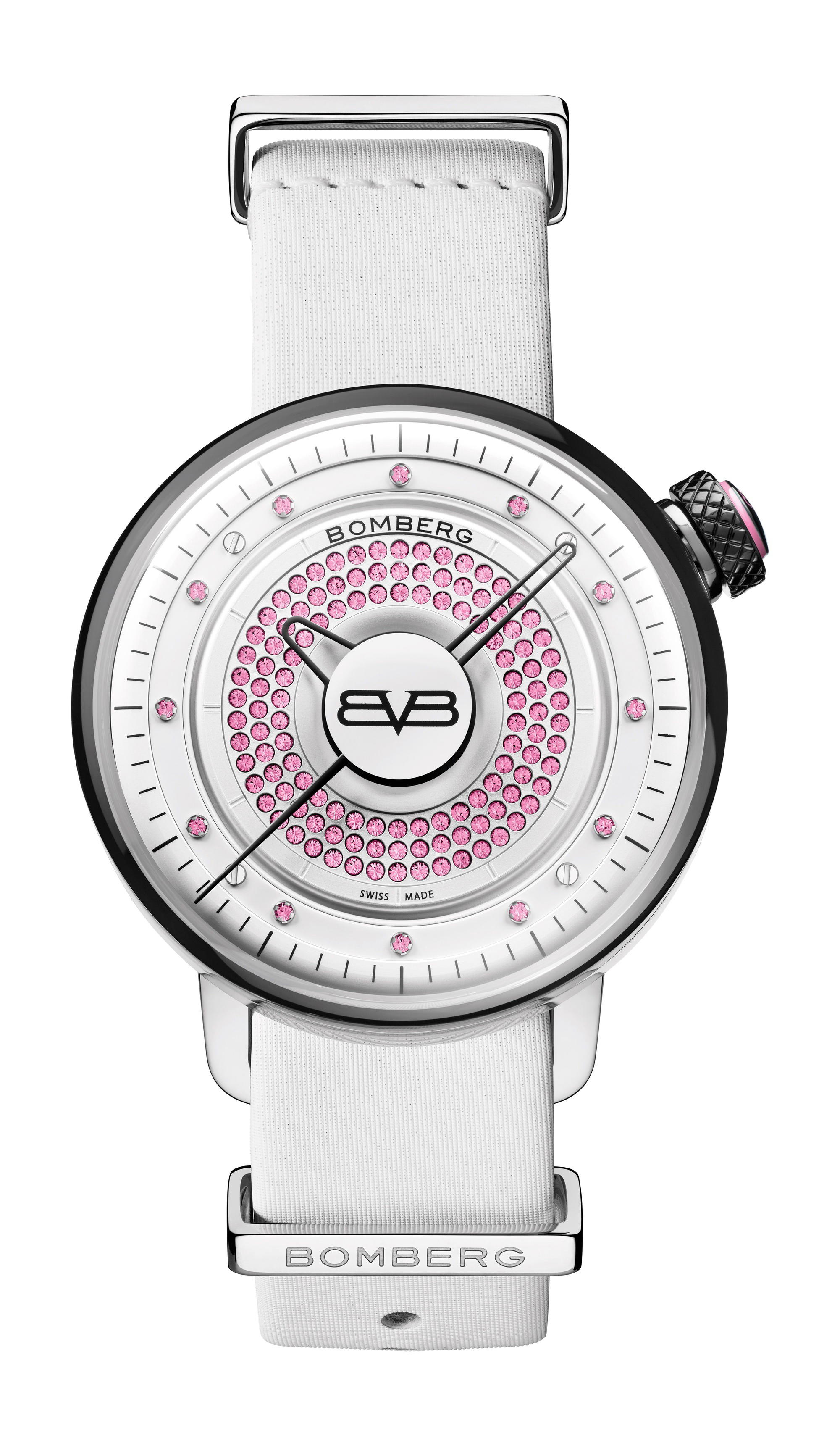 Bomberg BB-01 LADY SKYLIGHTER PINK & WHITE