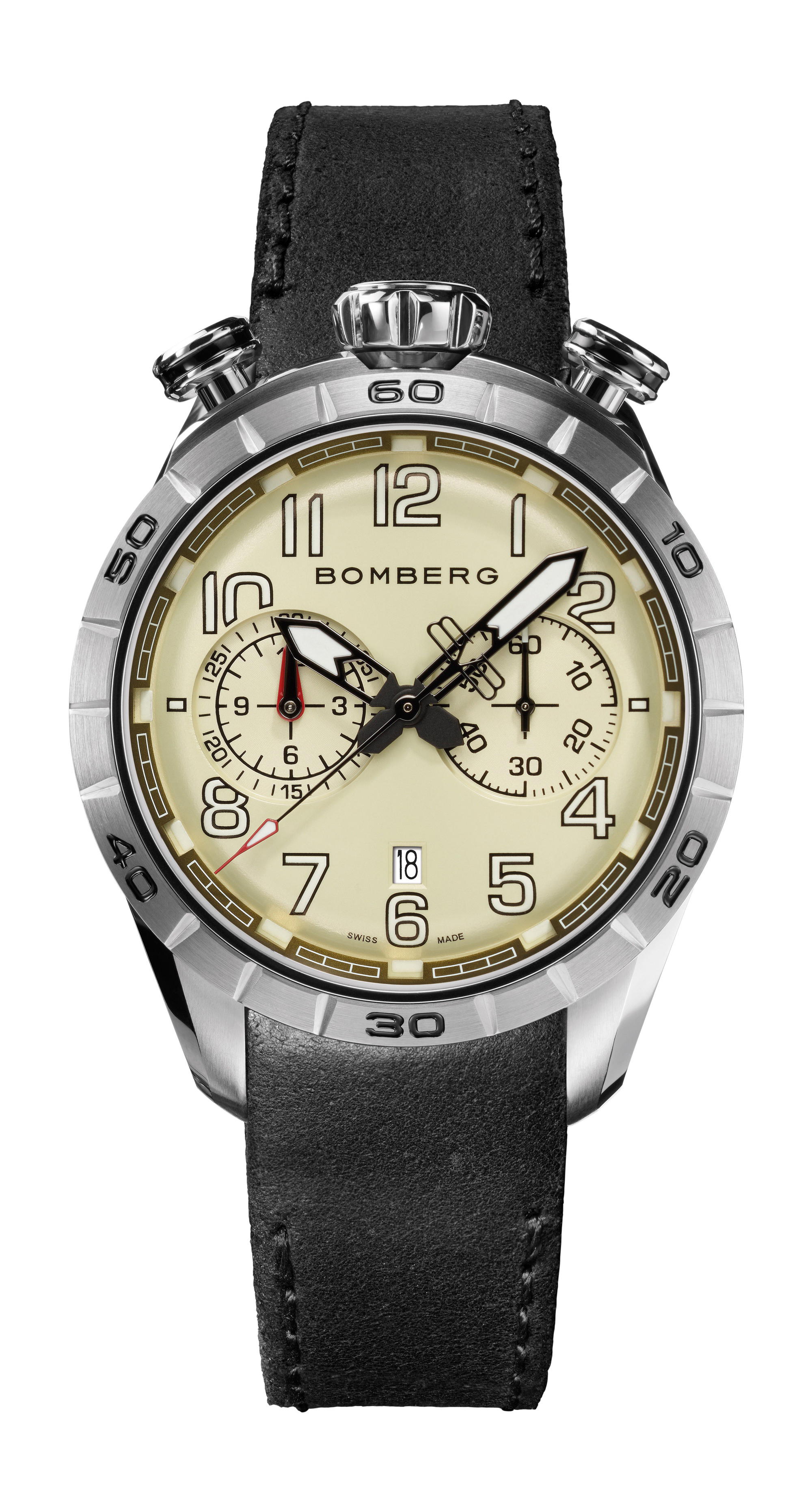 Bomberg BB-68 IVORY & BLACK