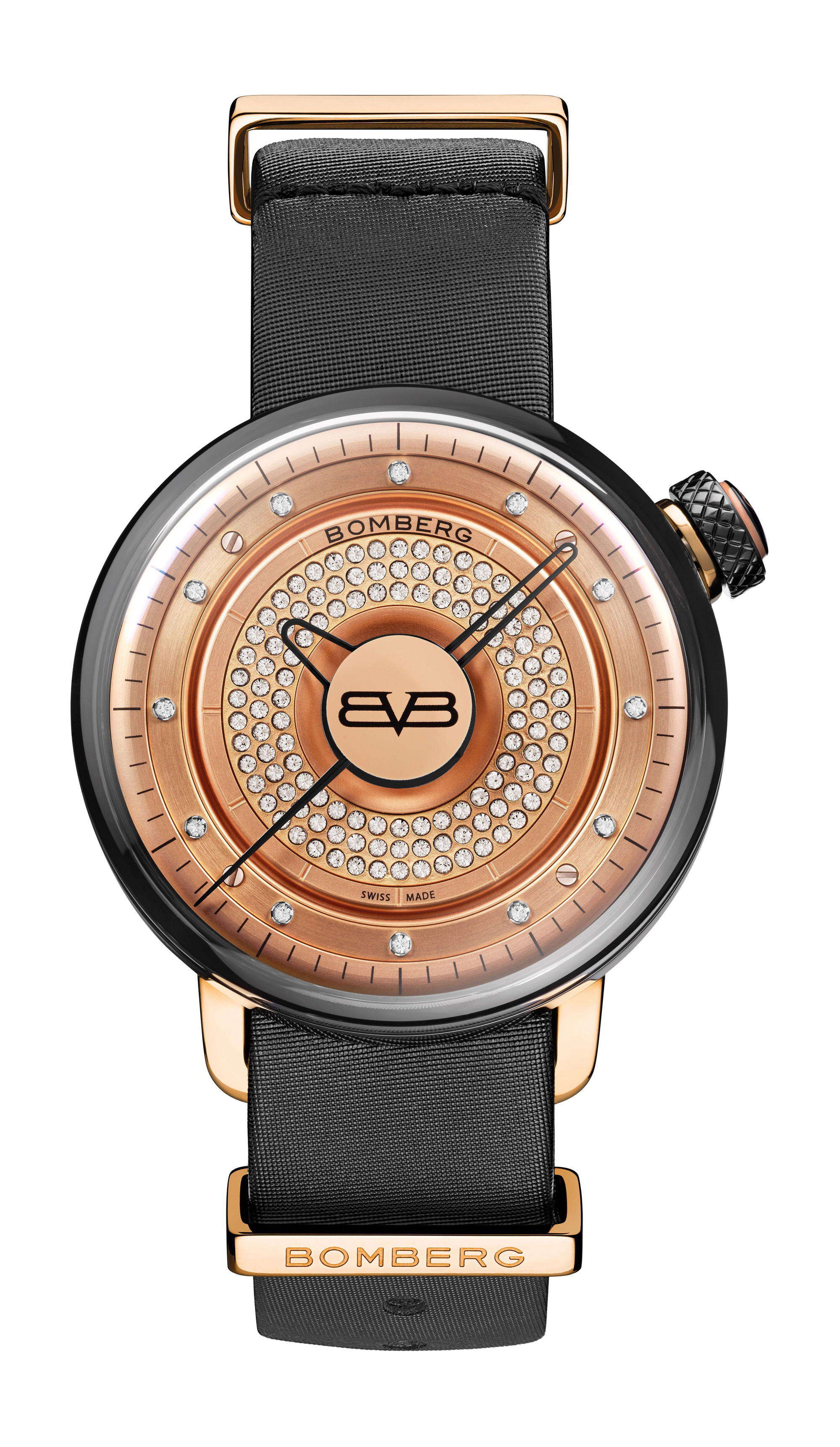 Bomberg BB-01 LADY SKYLIGHTER BLACK & GOLD