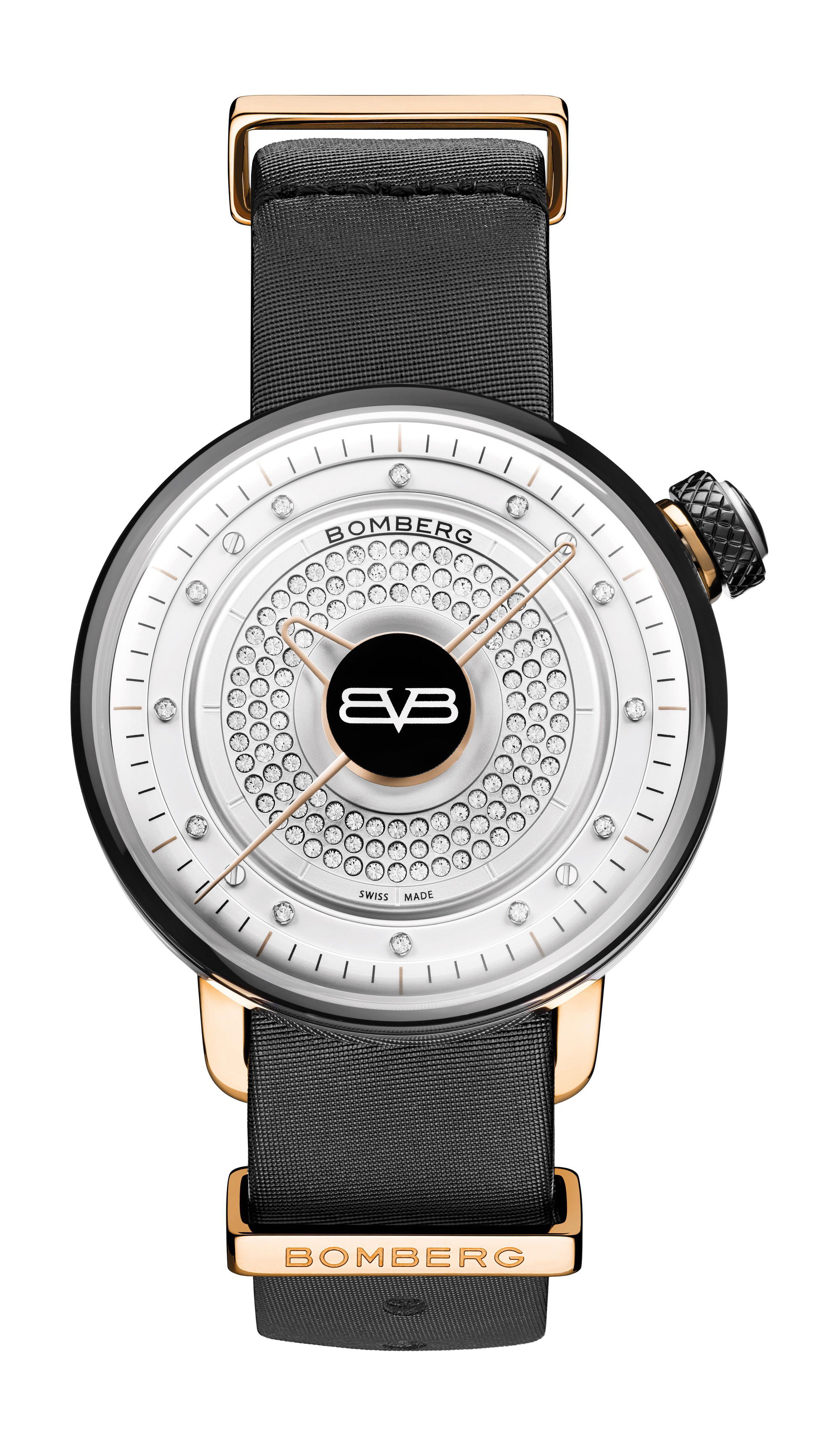 Bomberg BB-01 LADY SKYLIGHTER WHITE & BLACK