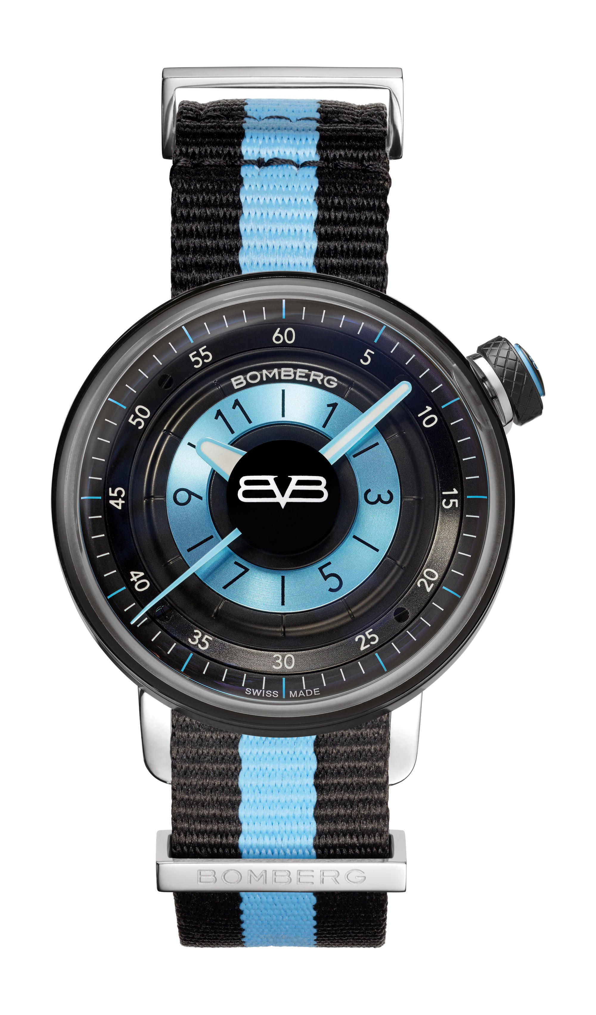 Bomberg BB-01 BLACK & BLUE
