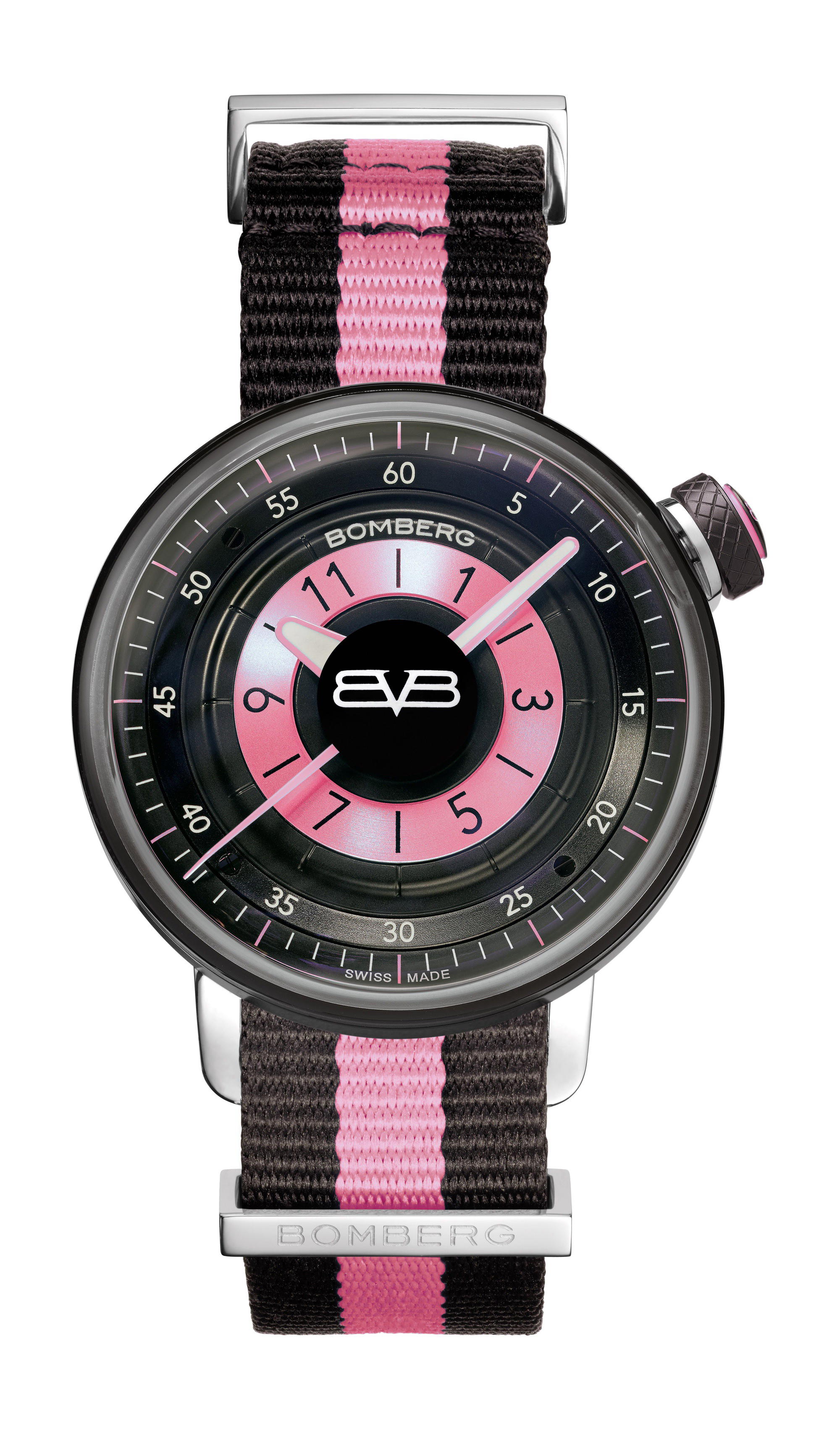 Bomberg BB-01 BLACK & PINK