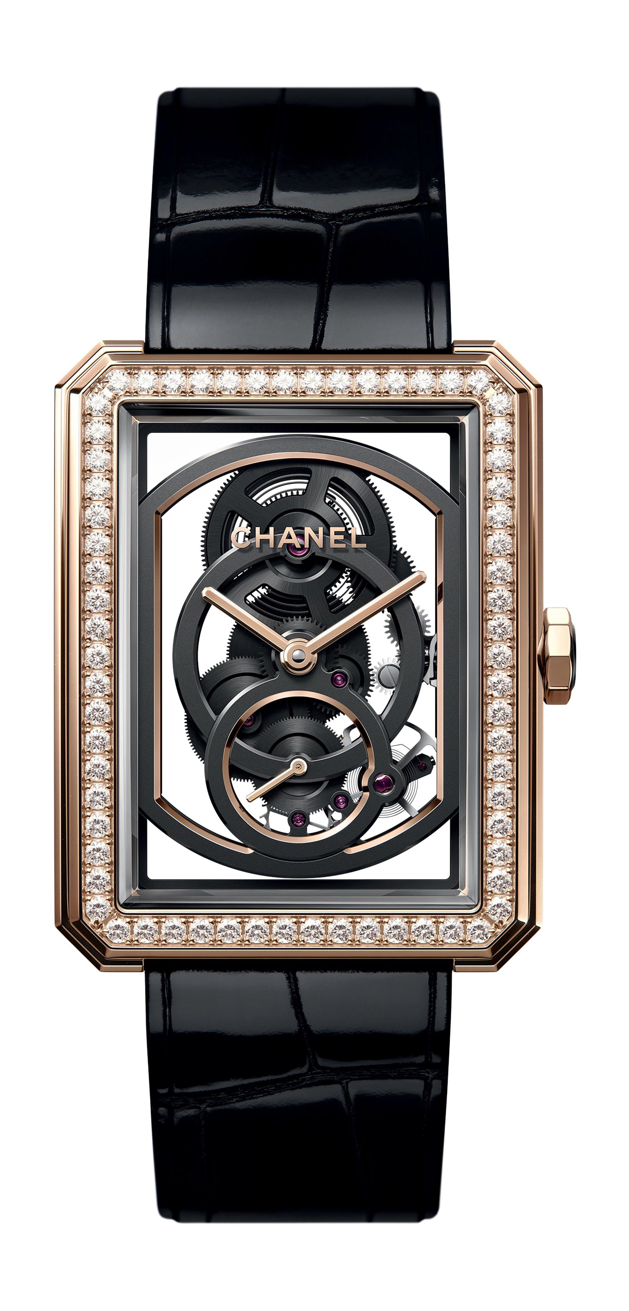 Chanel BOY·FRIEND Skeleton Watch