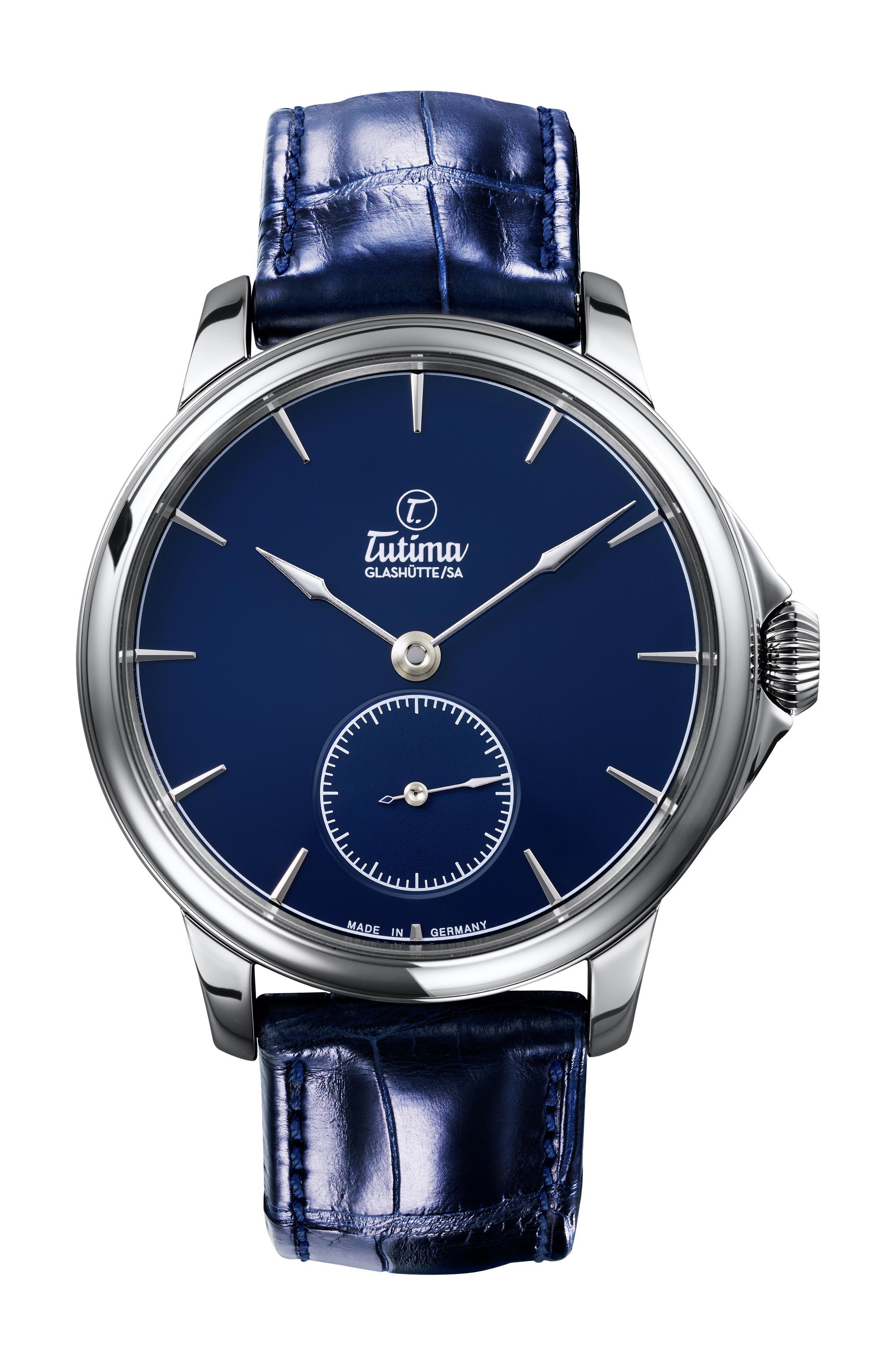 Tutima Glashütte Patria Small Second Admiral Blue