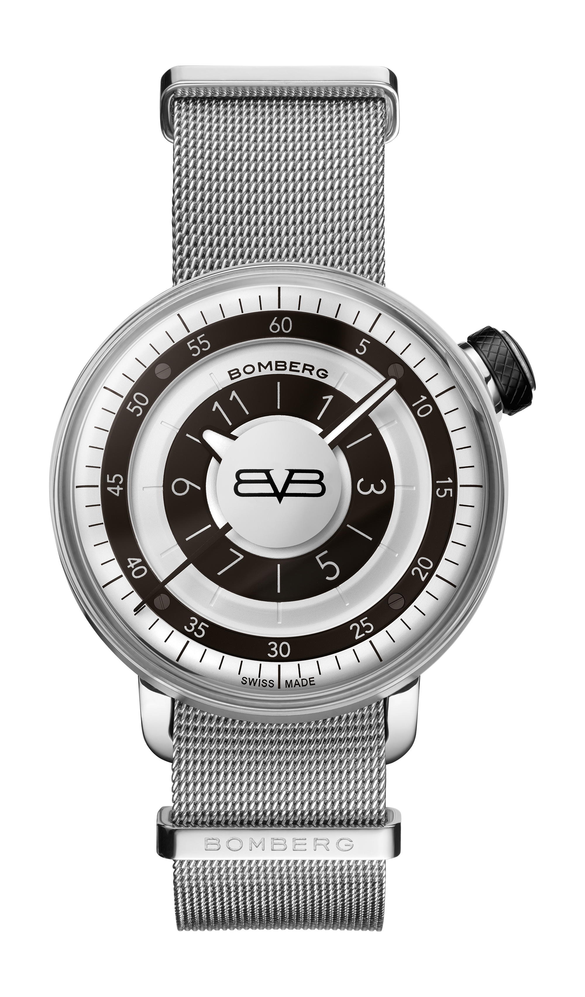 Bomberg BB-01 BLACK & SILVER