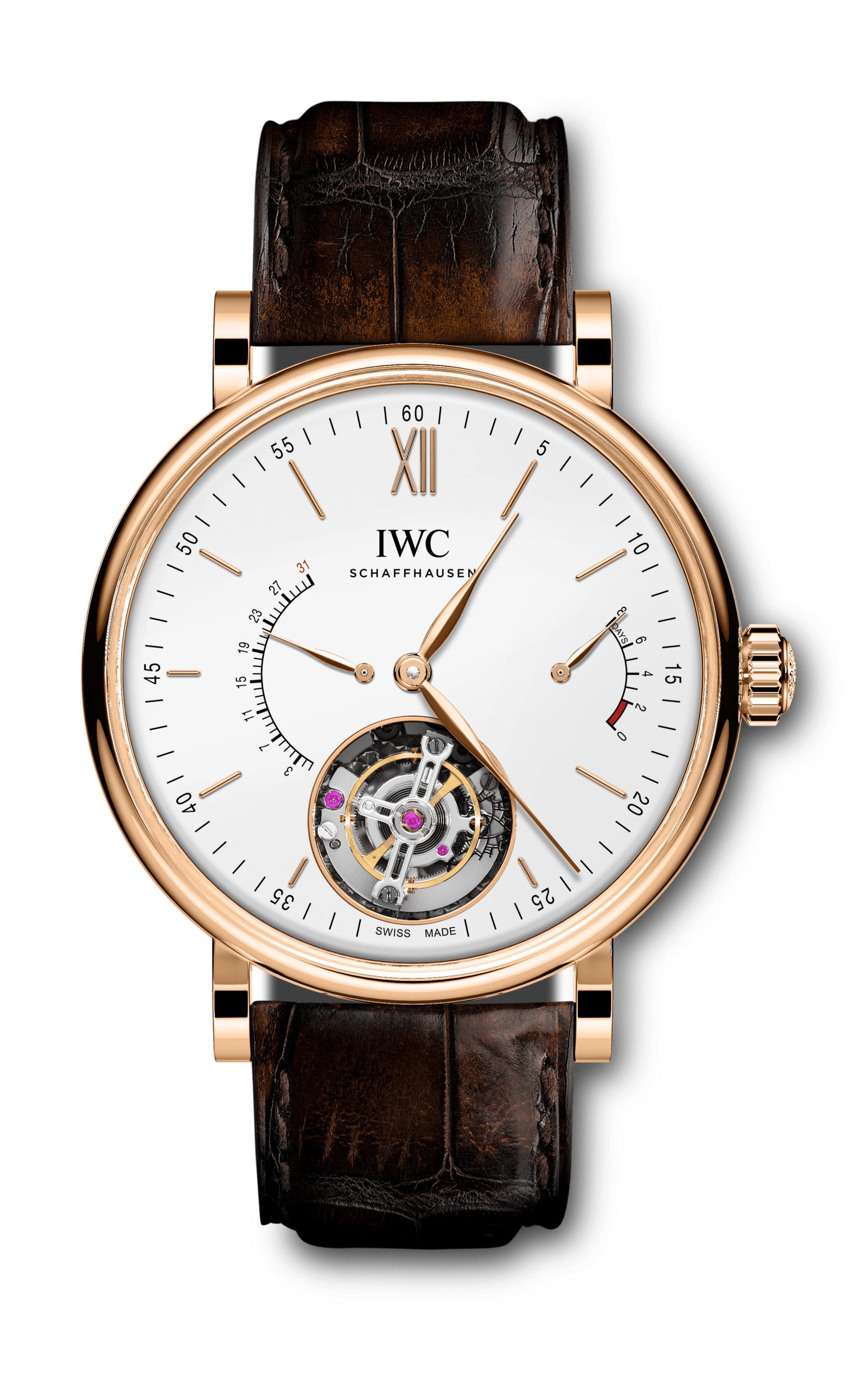 IWC Schaffhausen Portofino Hand-Wound Tourbillon Rétrograde