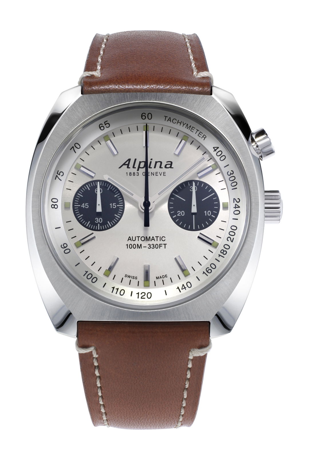 Startimer Pilot Heritage Chronograph SIlver