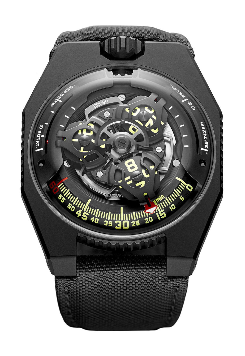 Urwerk UR-100 SpaceTime - Black