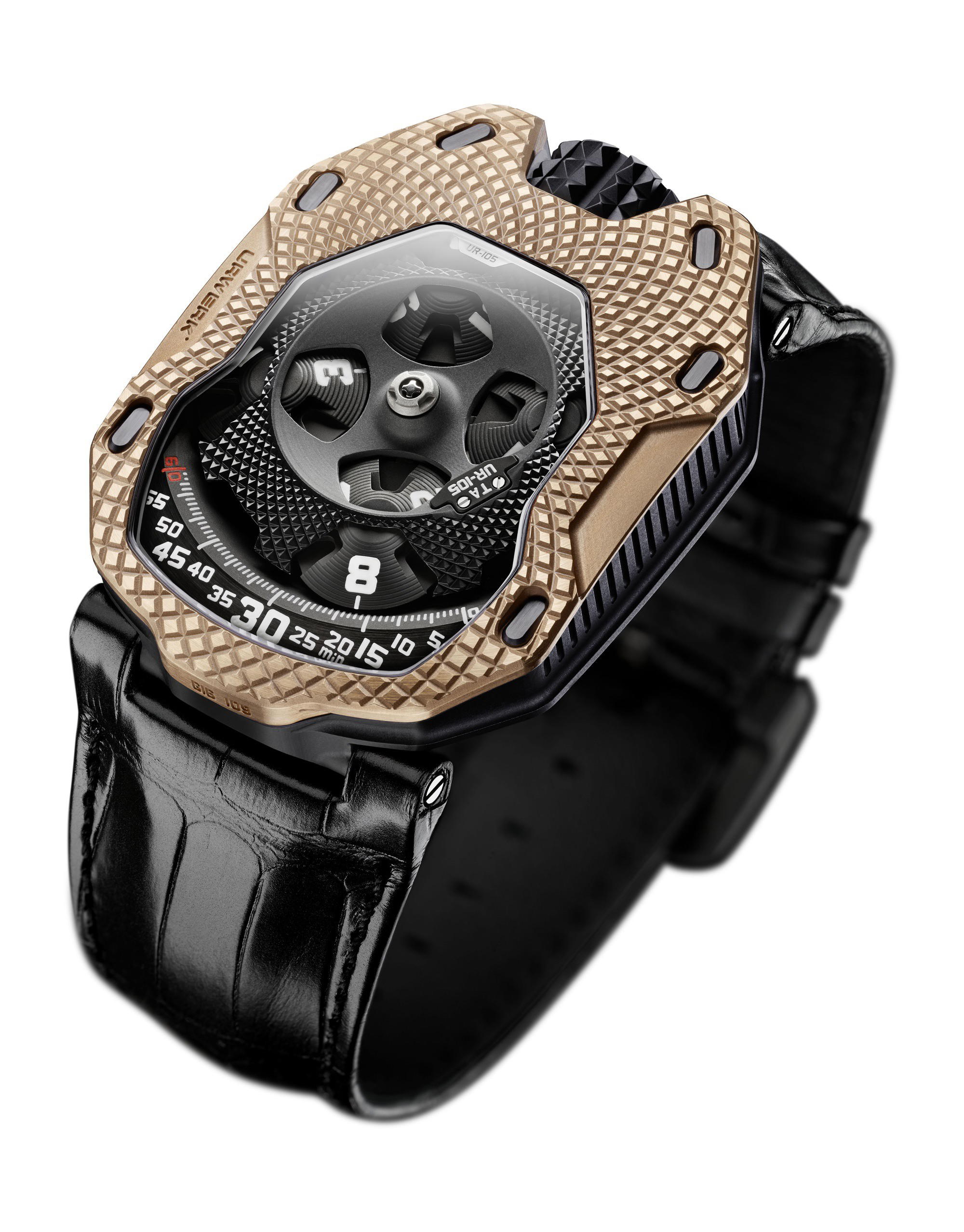 Urwerk UR-105 TA Raging Gold