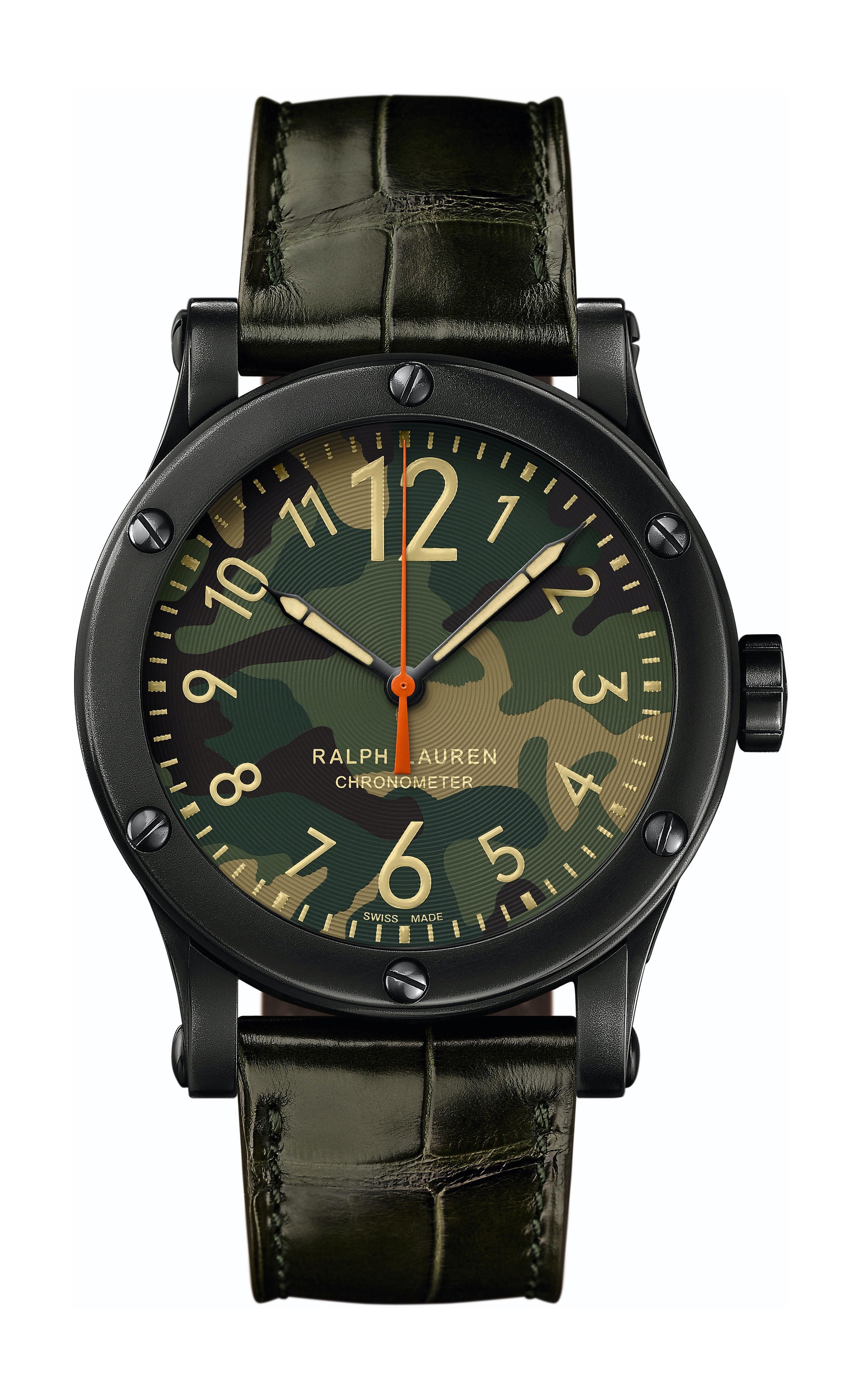 Ralph Lauren Rl67 Safari Chronometer 45mm “Black Aged” Steel
