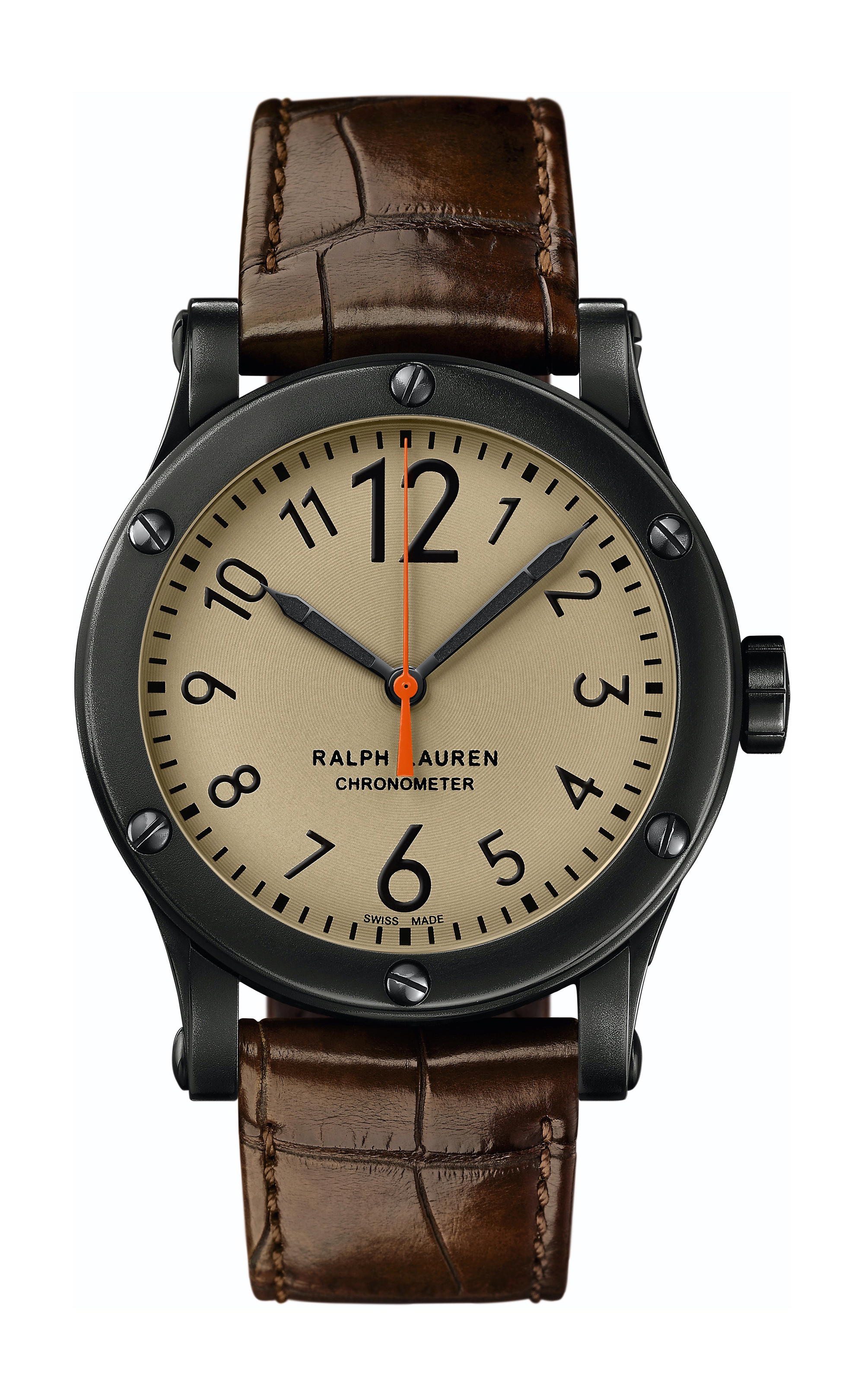 Ralph Lauren Rl67 Safari Chronometer 45mm “Black Aged” Steel