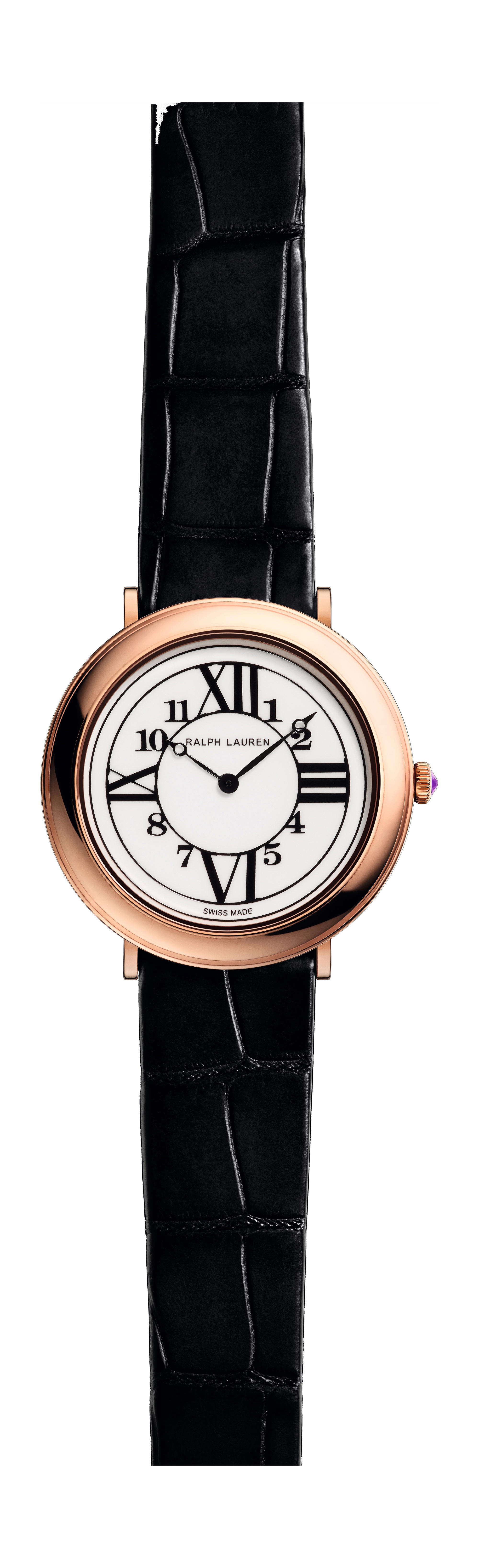 Ralph Lauren Rl888 38mm Rose Gold
