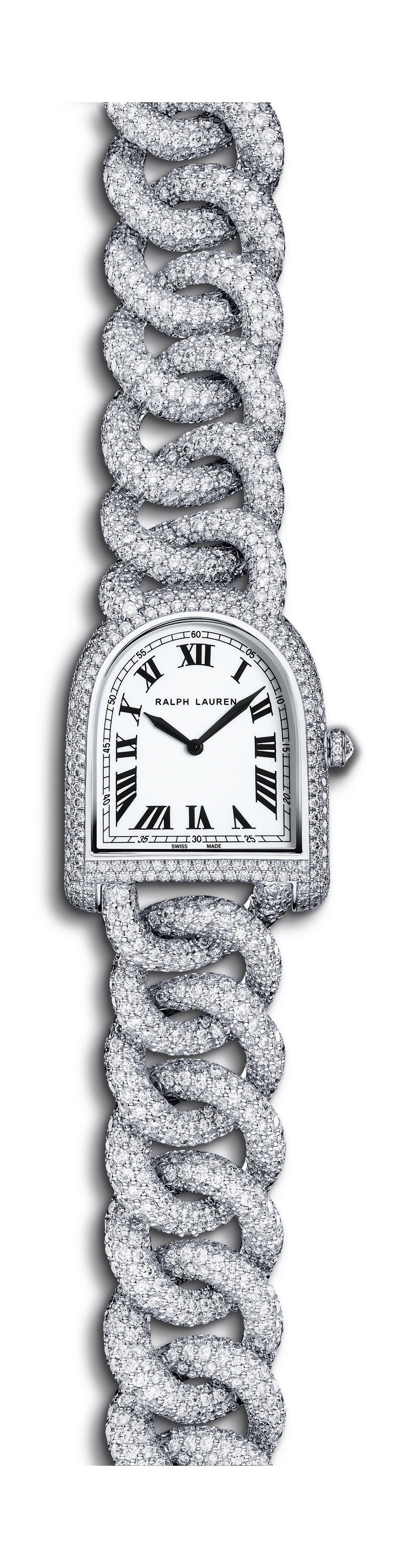 Ralph Lauren Stirrup Petite Diamond Link