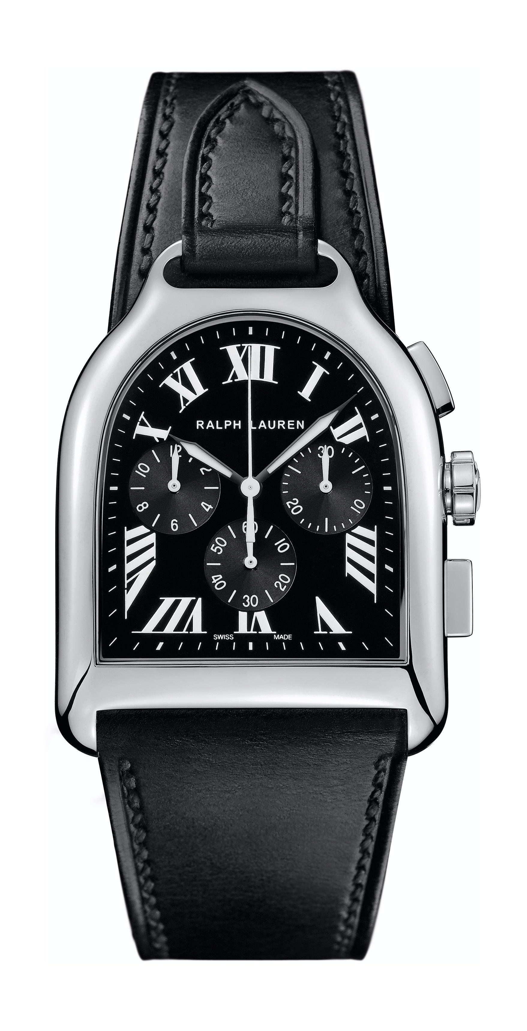 Ralph Lauren Stirrup Large Chronograph Steel