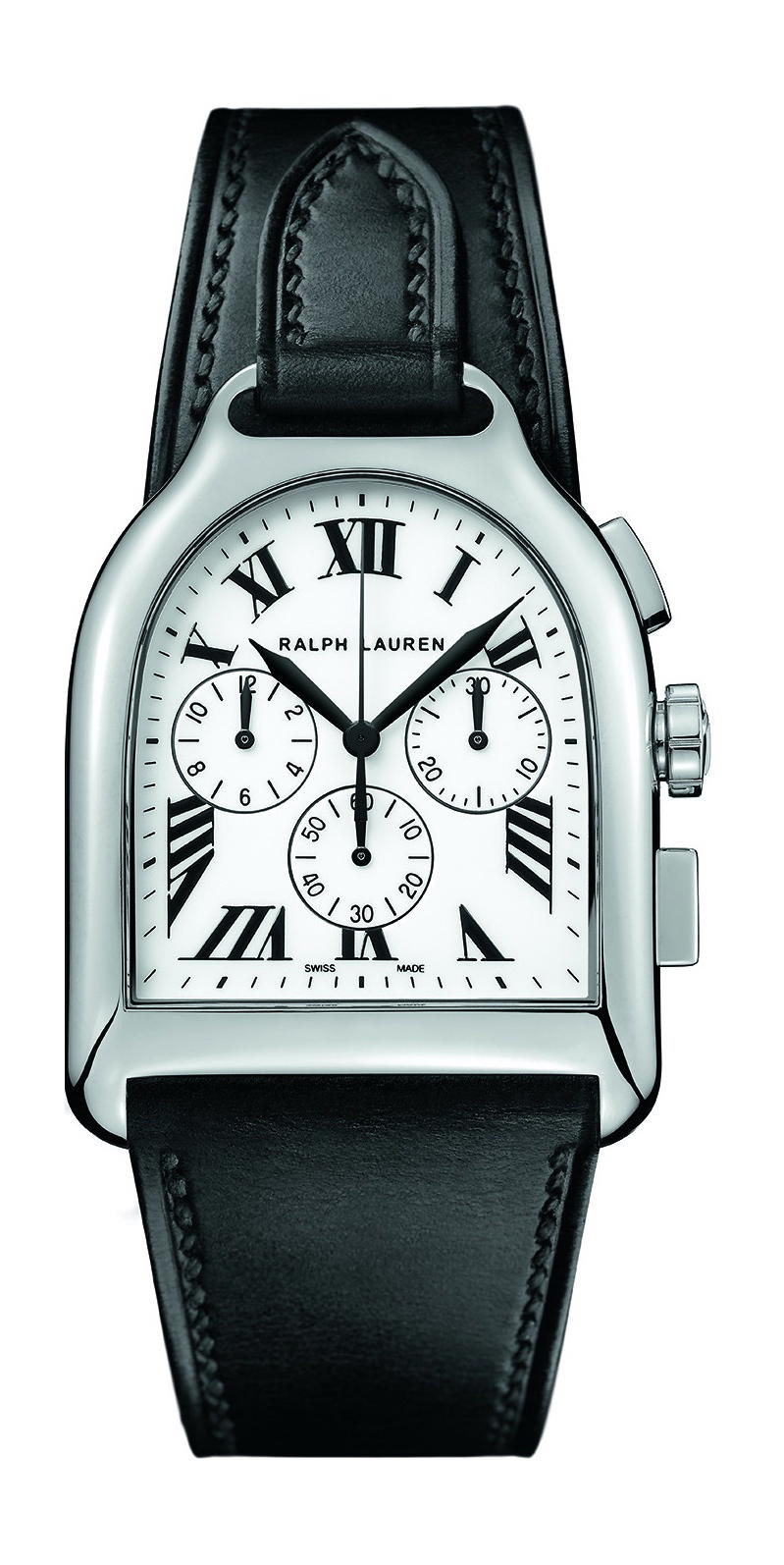 Ralph Lauren Stirrup Large Chronograph Steel