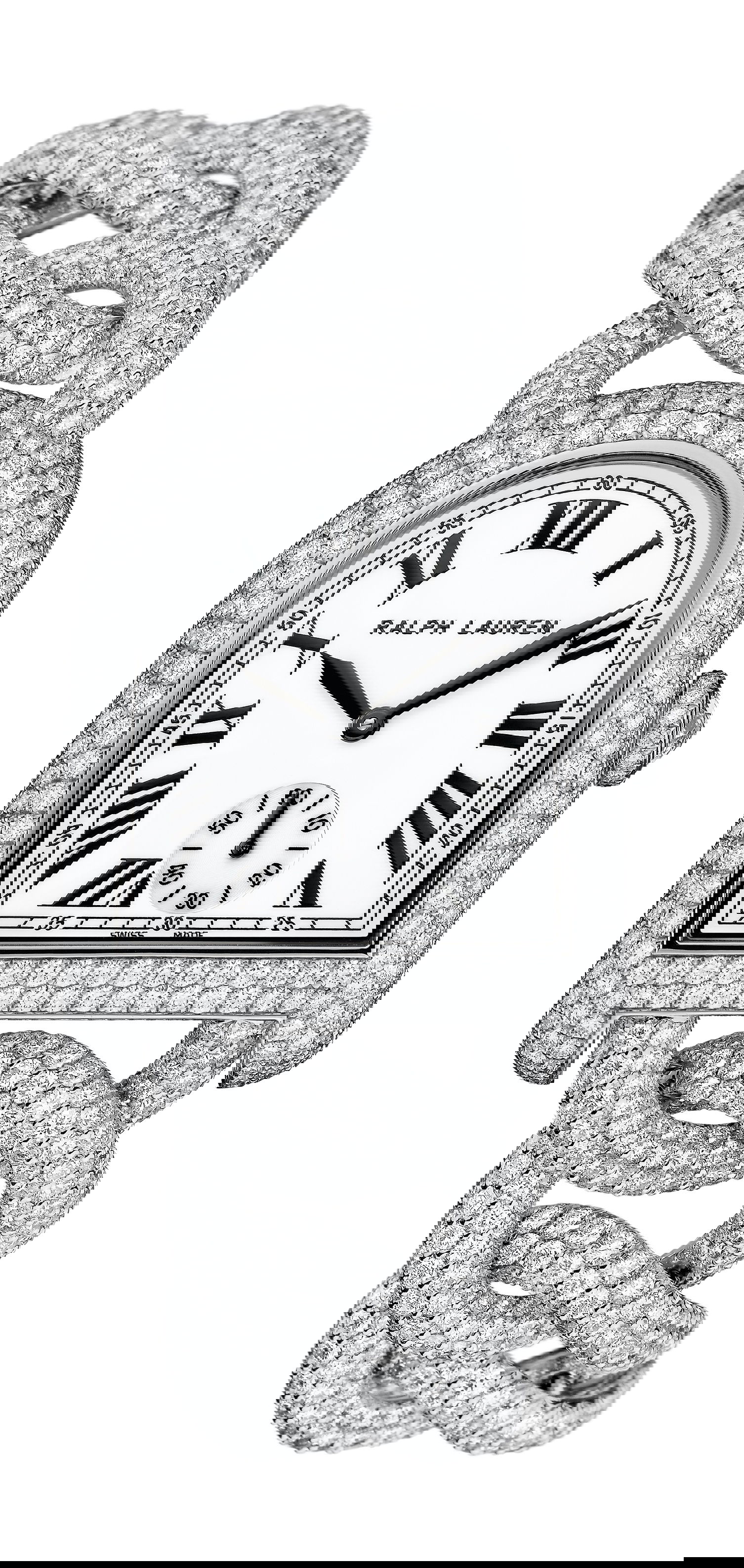 Ralph Lauren Stirrup Medium Diamond Link