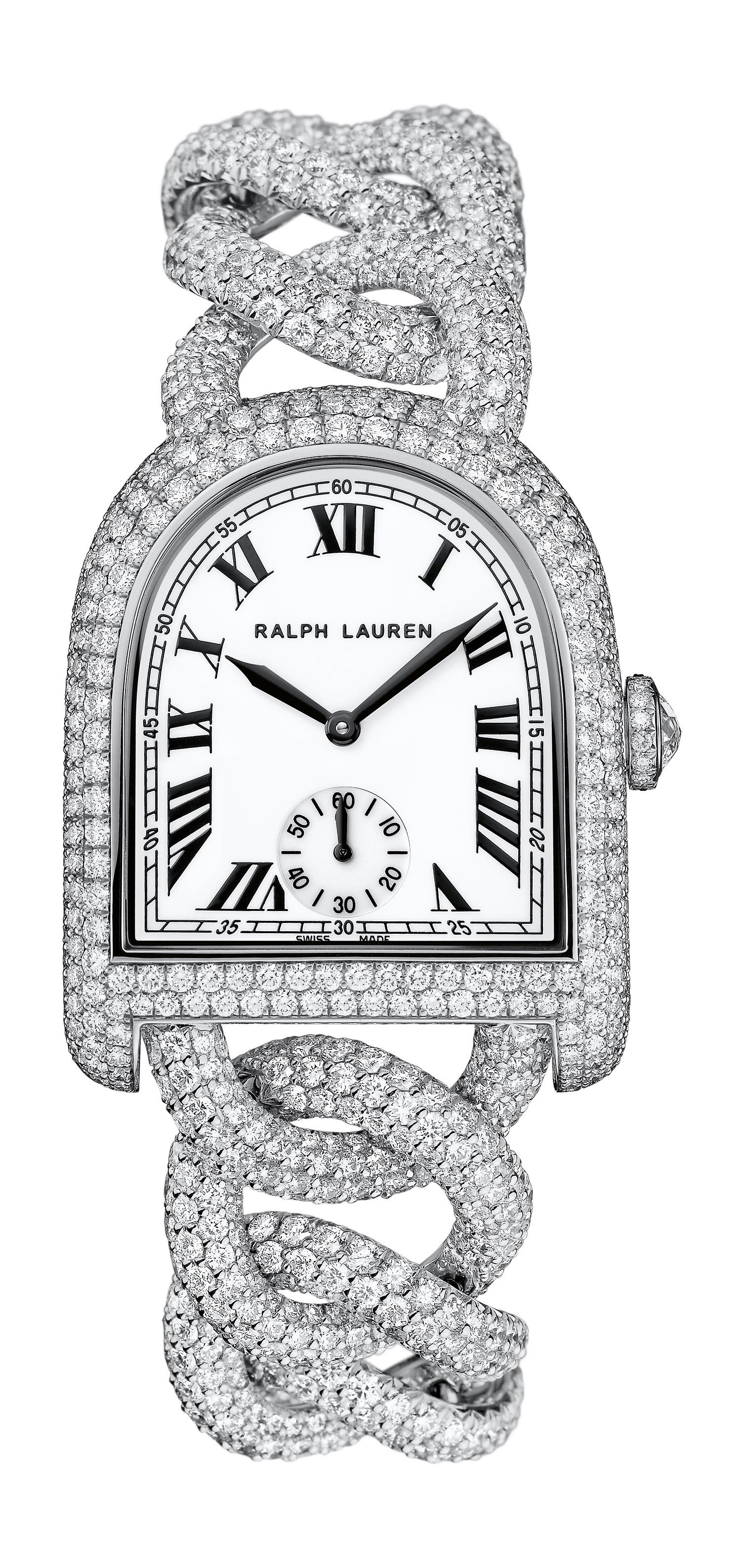 Ralph Lauren Stirrup Medium Diamond Link