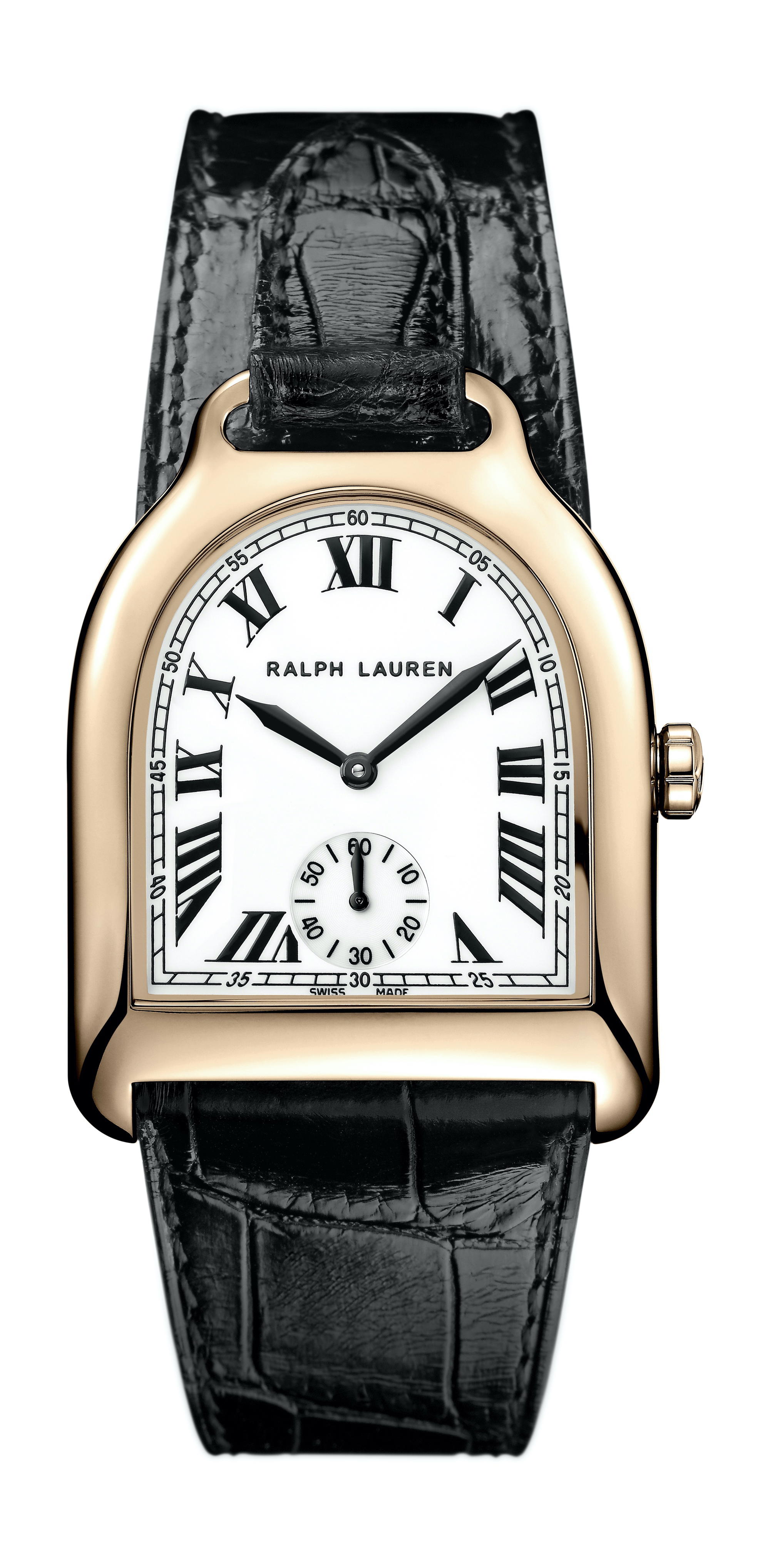Ralph Lauren Stirrup Medium Rose Gold
