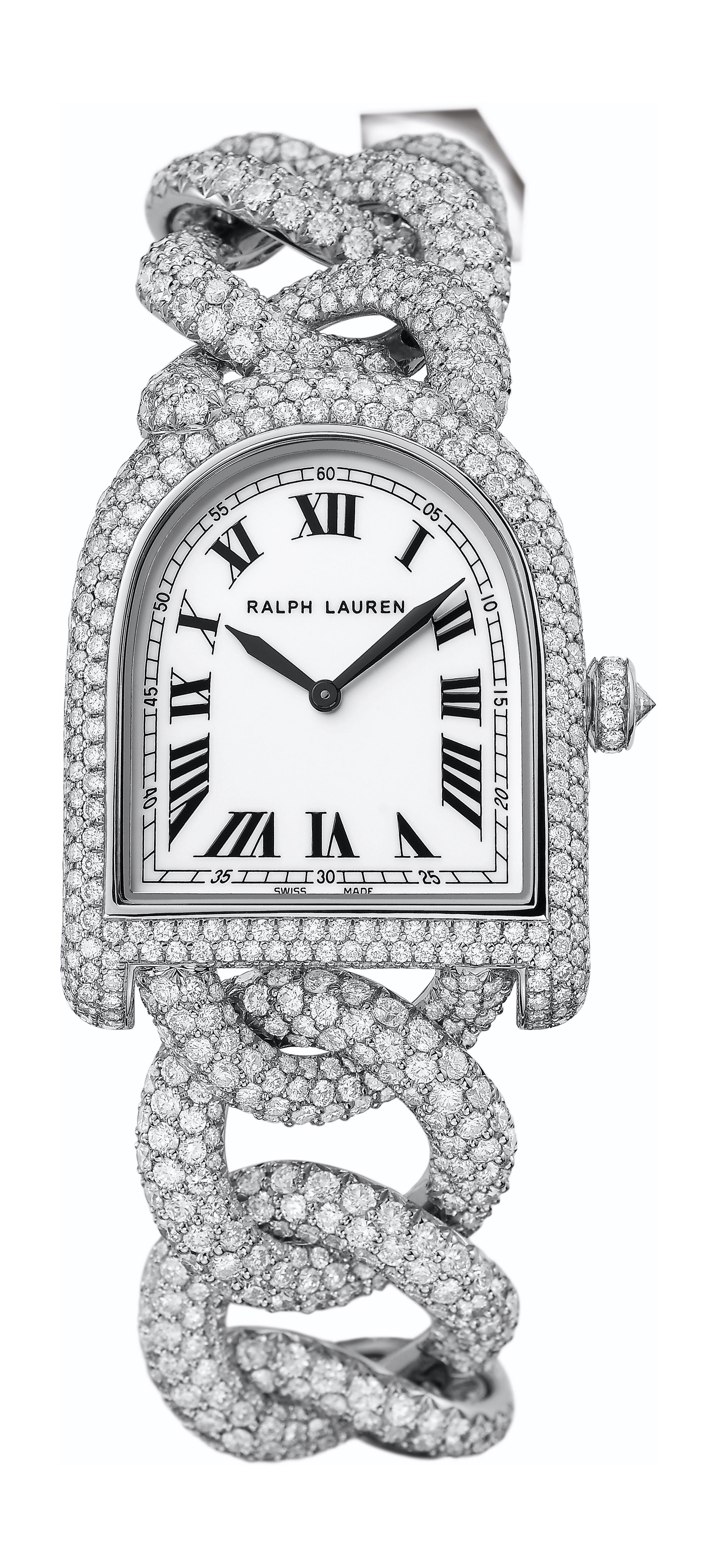Ralph Lauren Stirrup Small Diamond Link