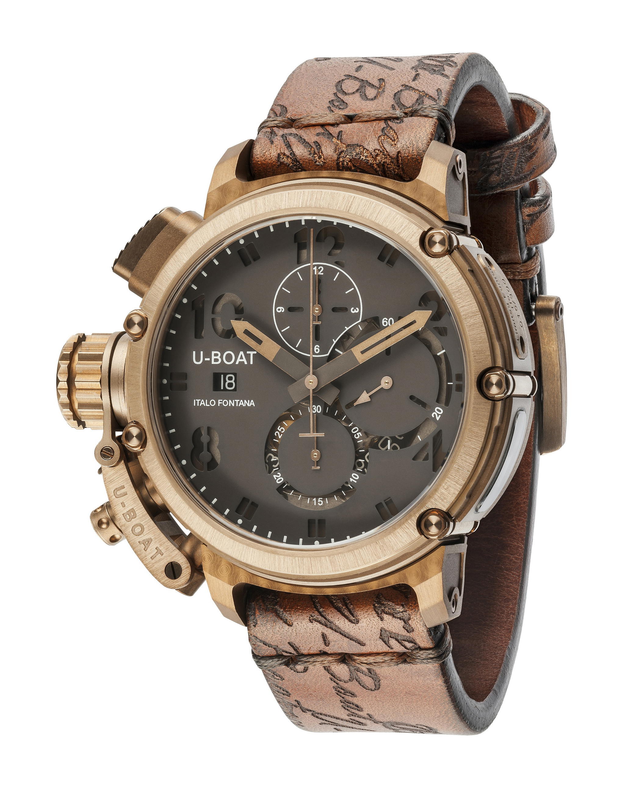 U-Boat Chimera 46 Bronze Sapphire Dial
