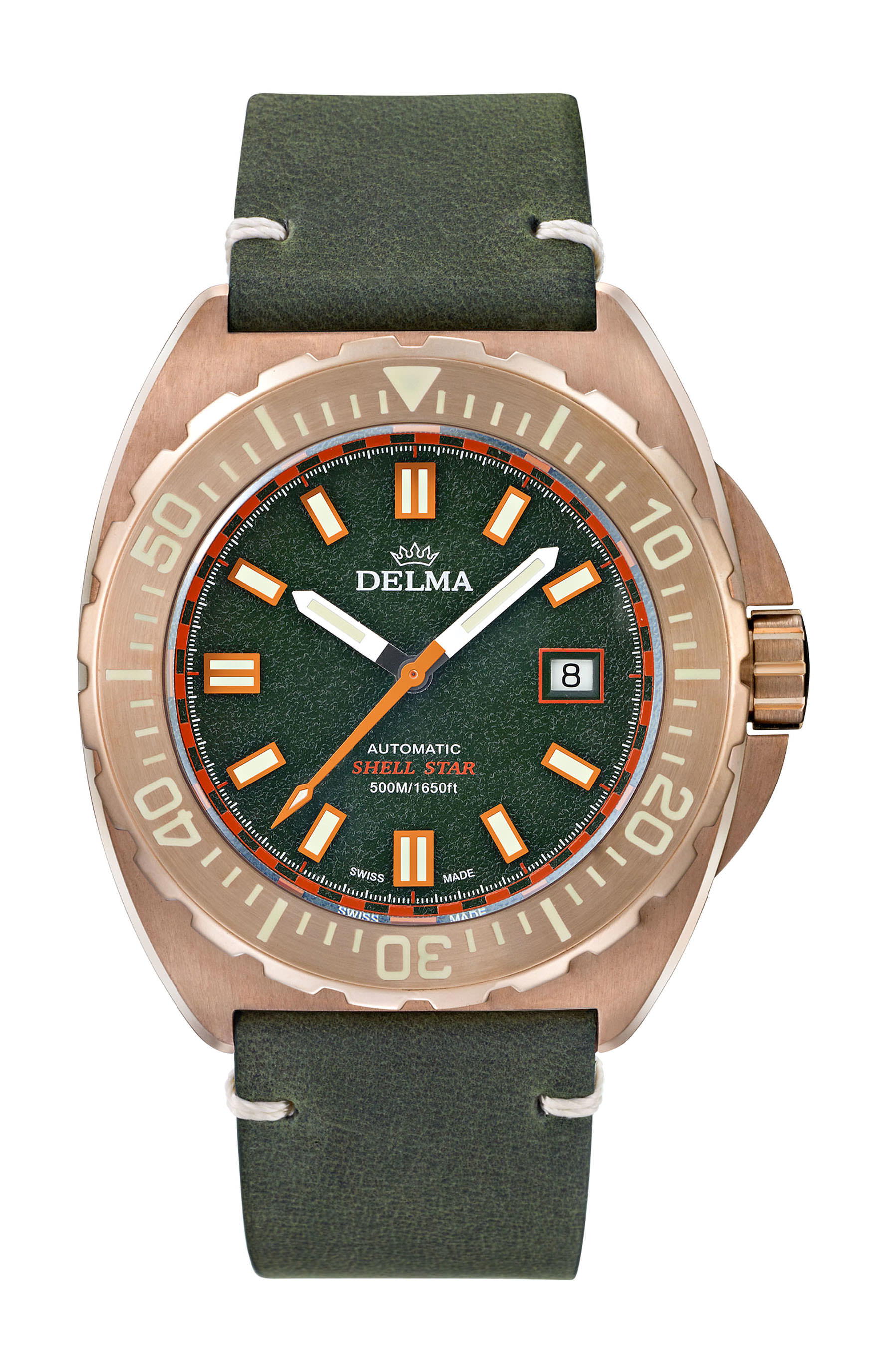 Delma Shell Star Bronze