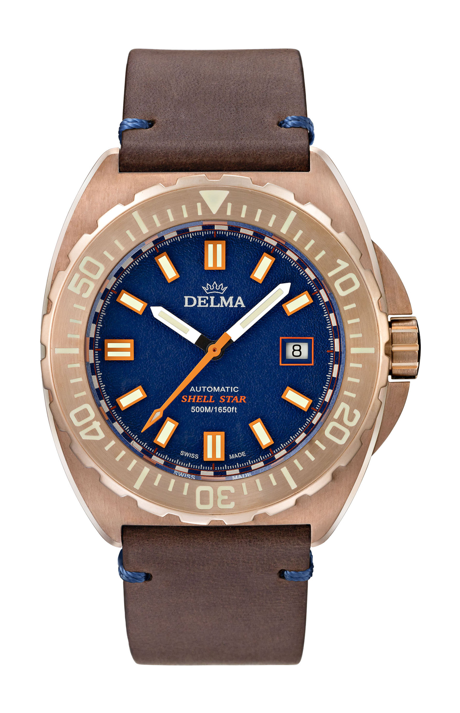Delma Shell Star Bronze